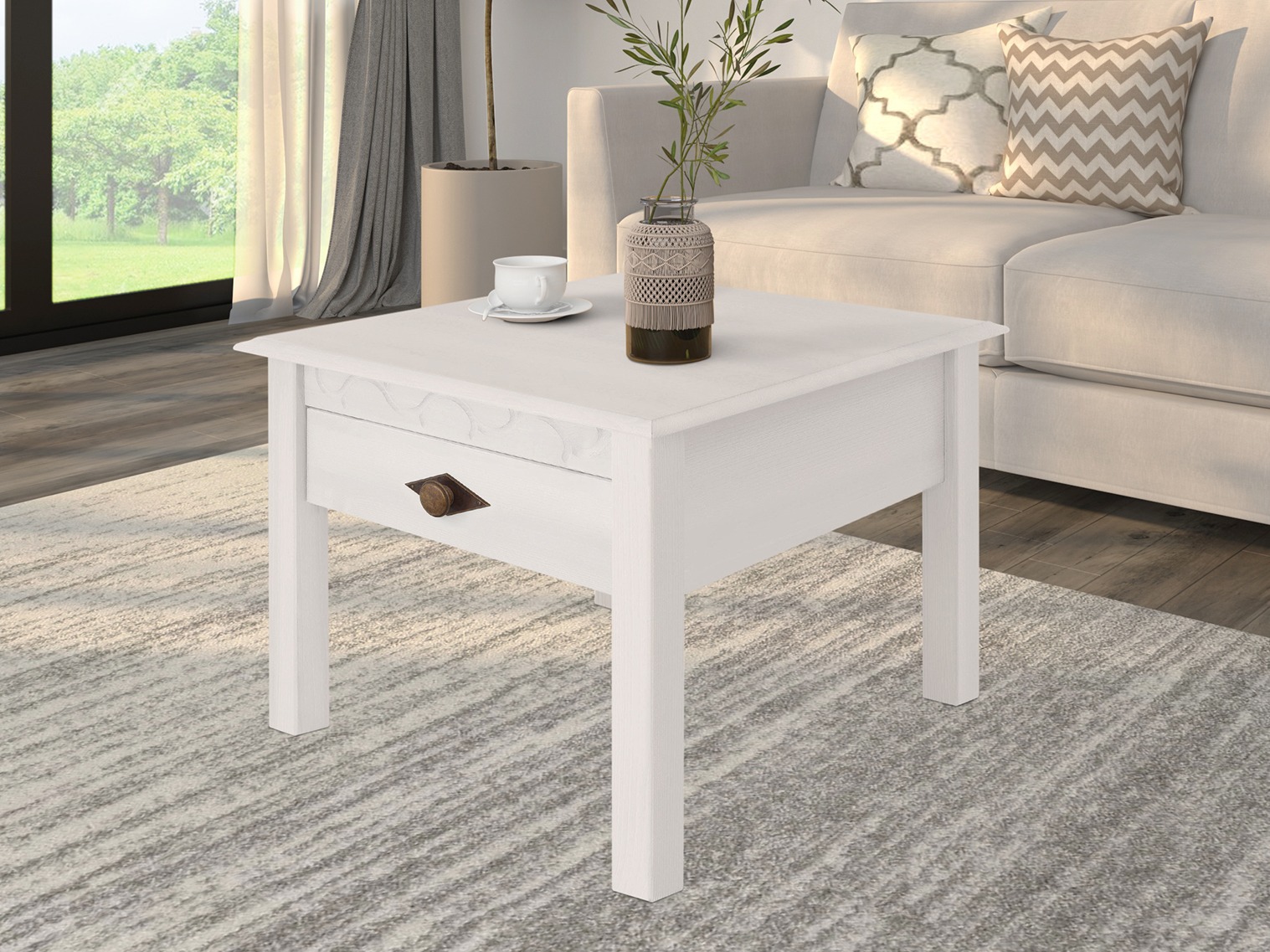 Coffee table Denton 516 (White)