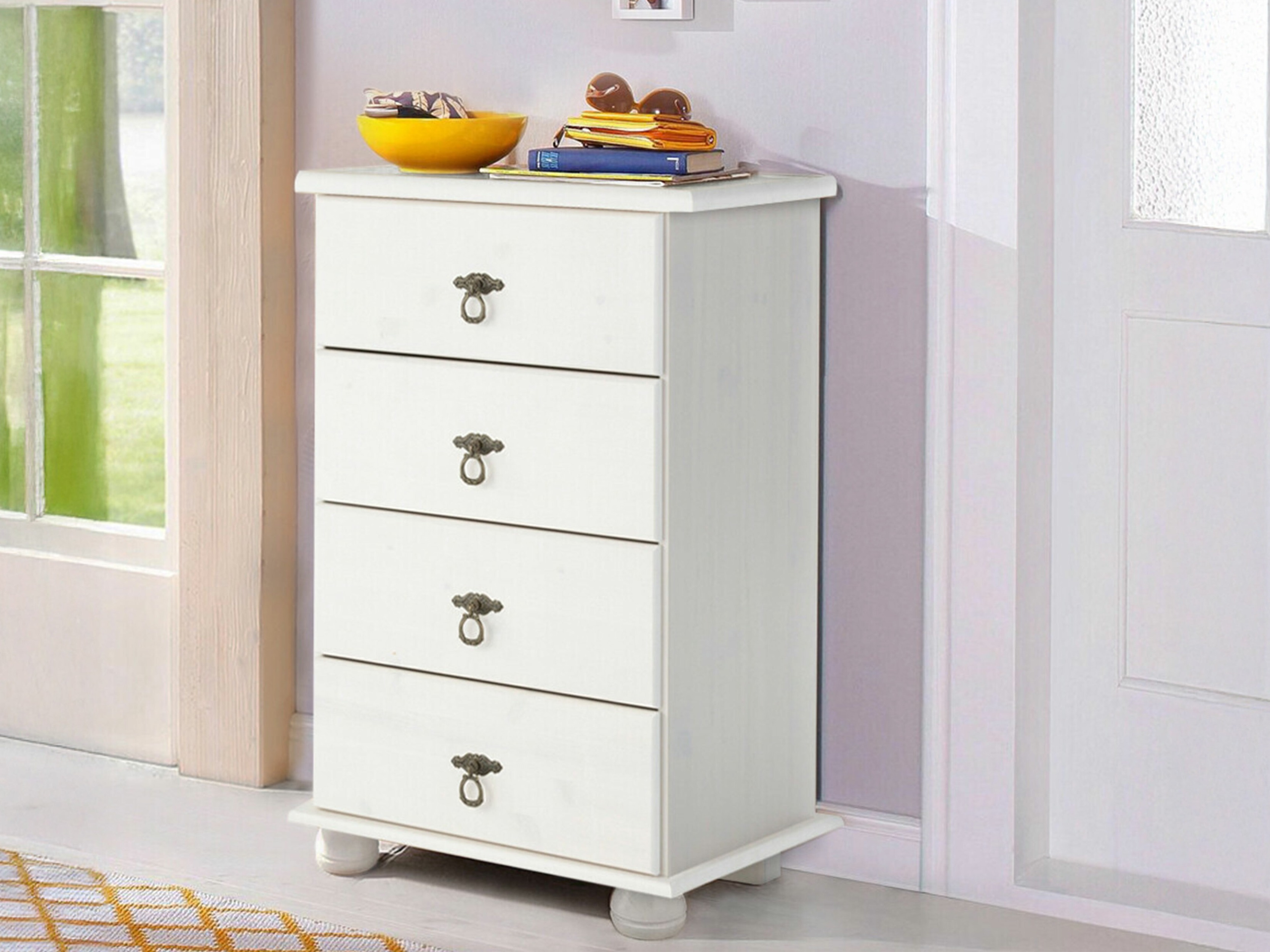 Συρταριέρα Nolcore 101 (Άσπρο)