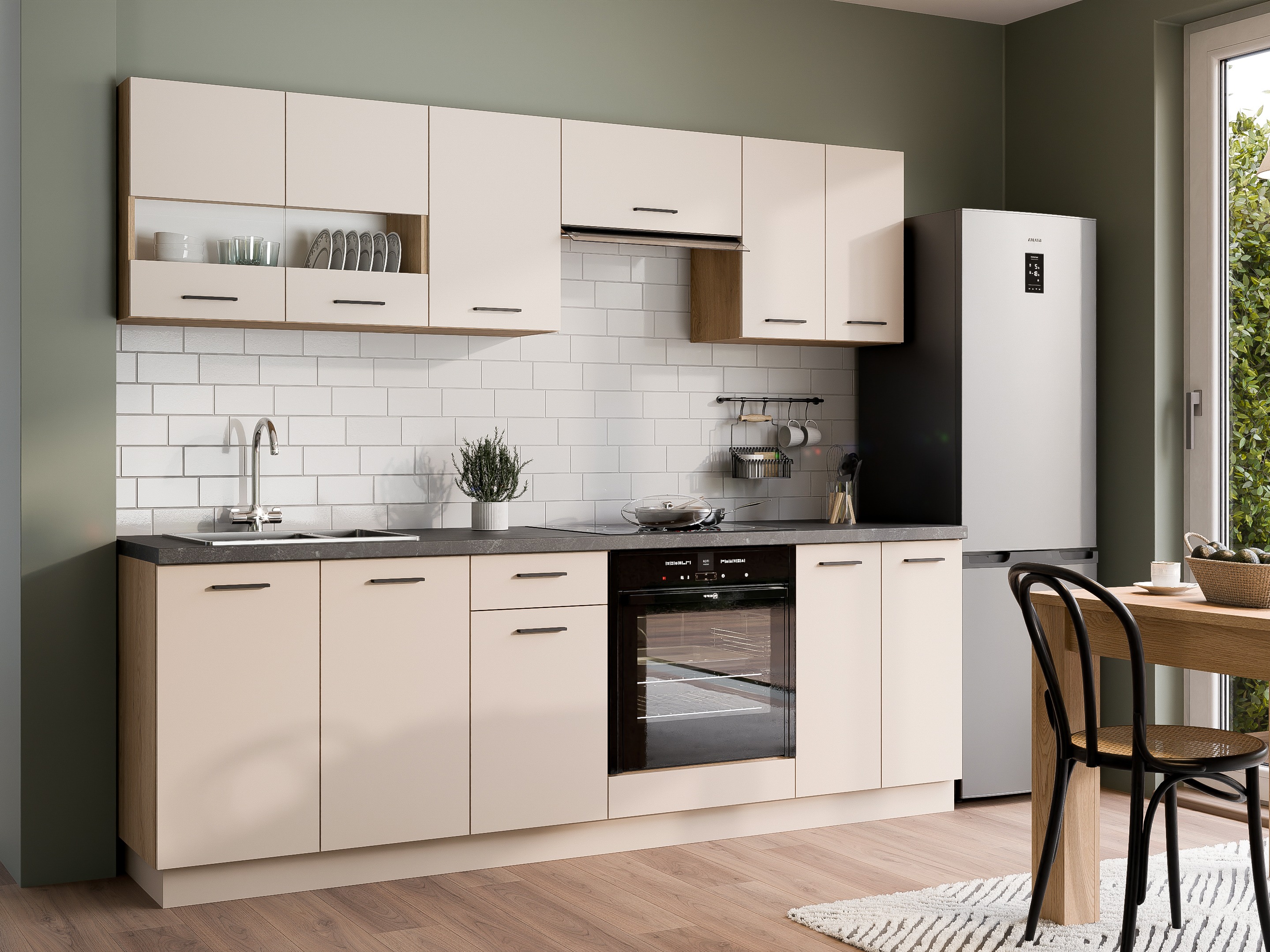 Πολυμορφικό ντουλάπι τοίχου Ati Cashmere 103