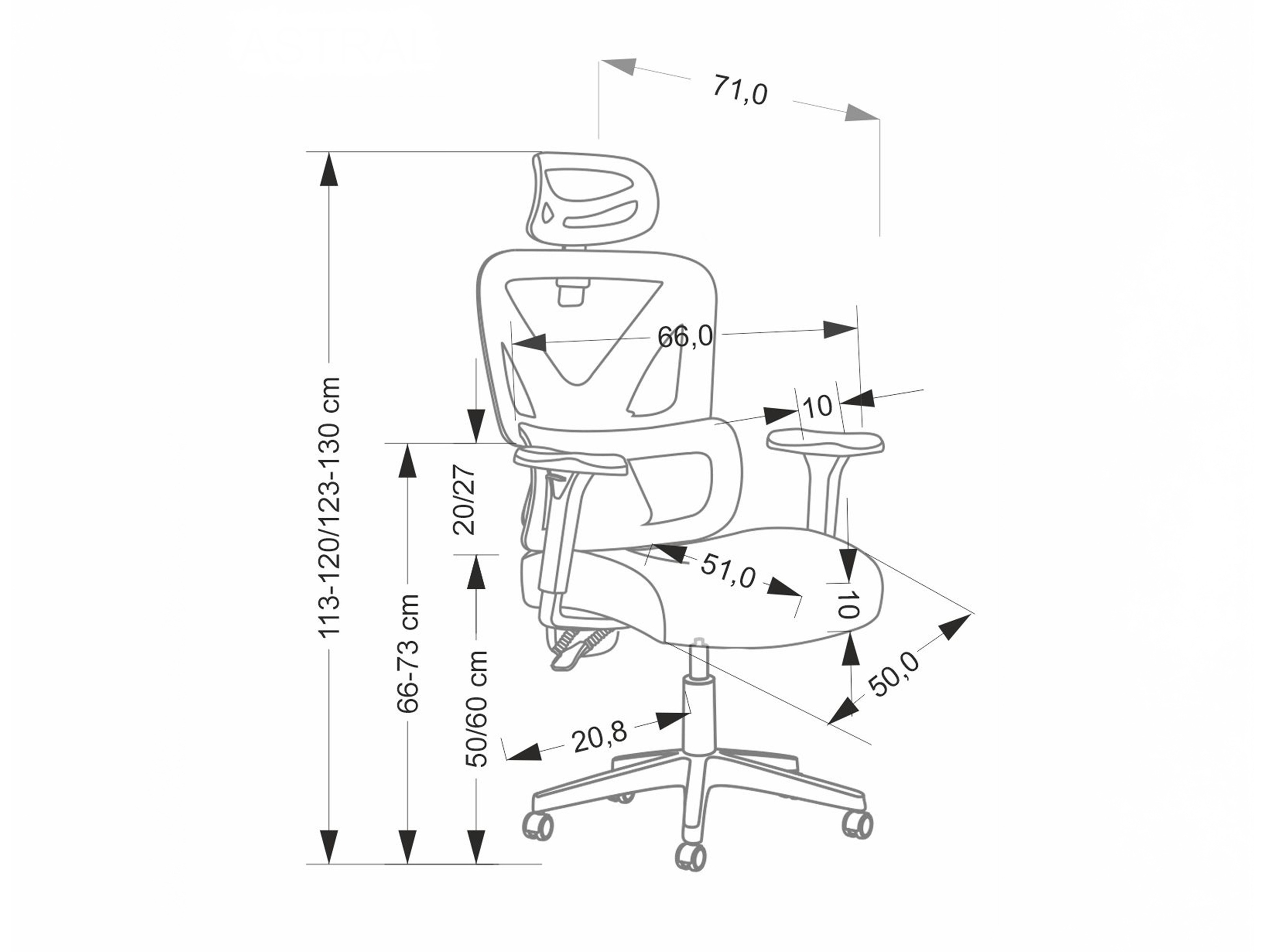 Office chair Houston 1903