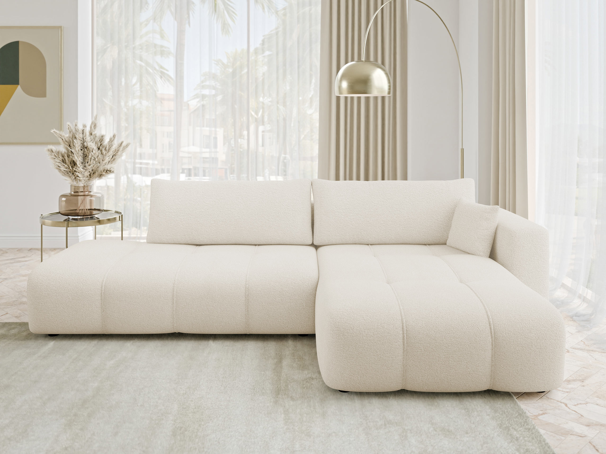 Corner sofa Comfivo Laurus III (Velo 621)