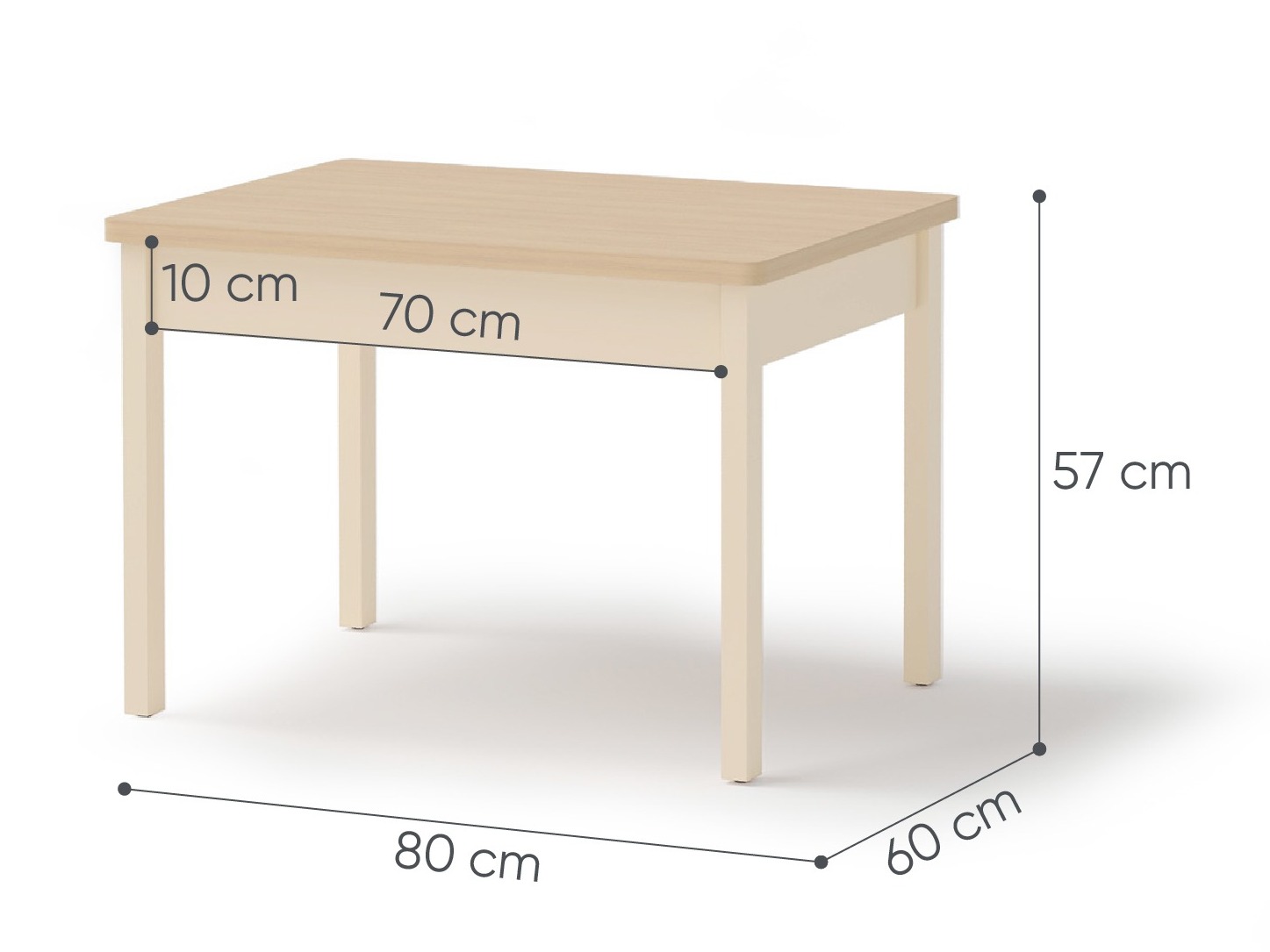 Children's table Romelbo 146