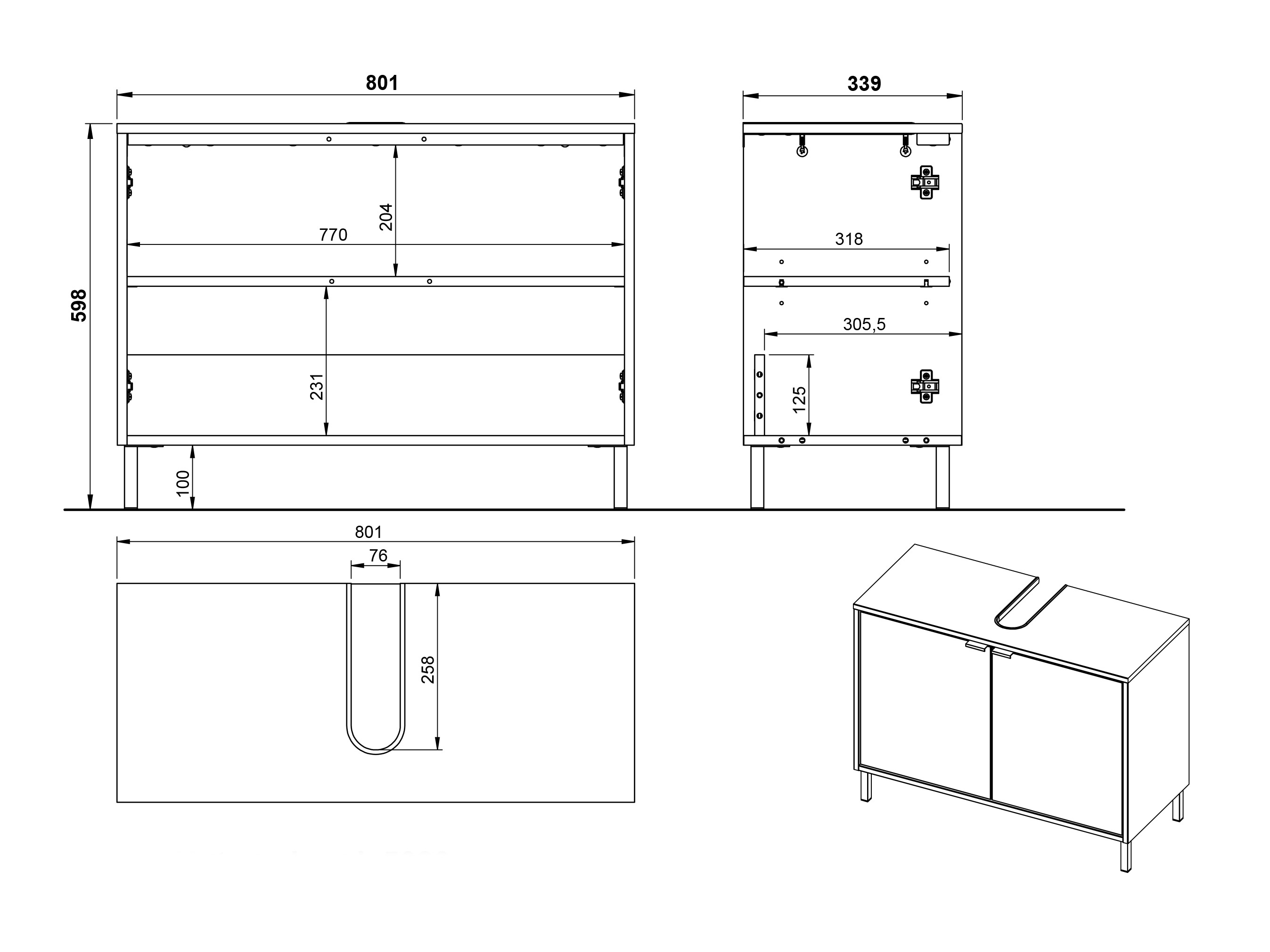 Σετ μπάνιου Fenetro 104