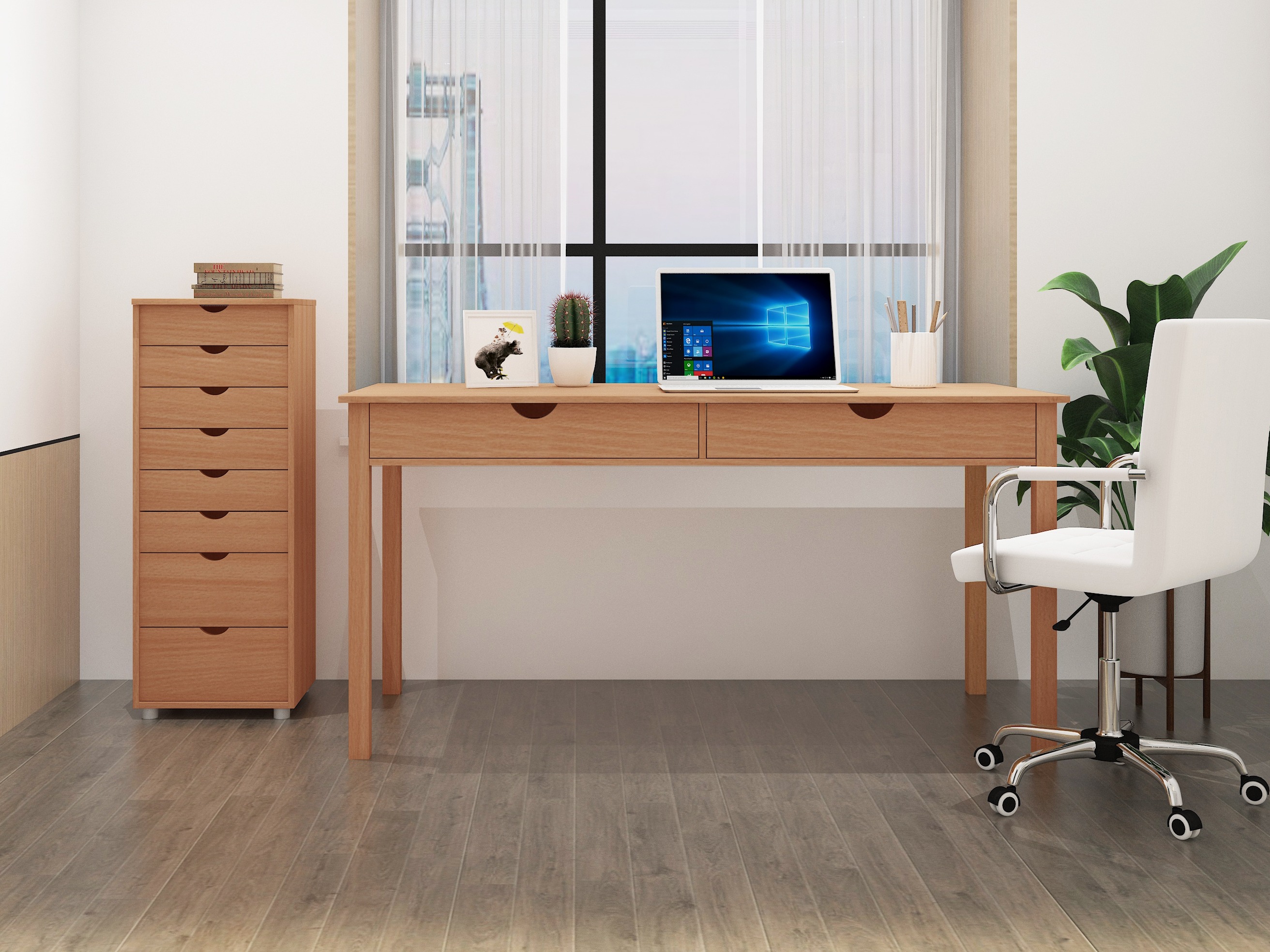 Chest of drawers Denton 138 (Light wood)