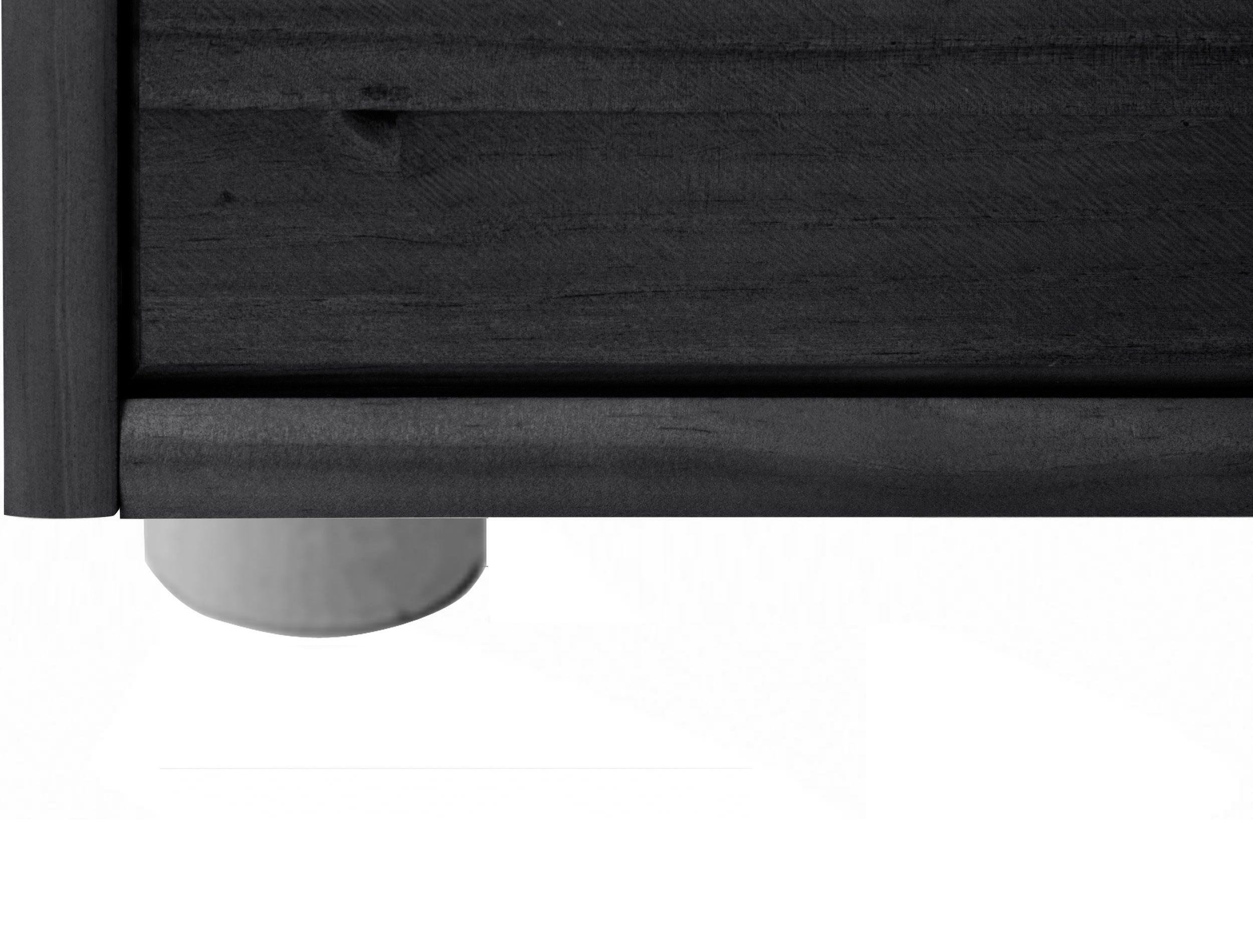 Συρταριέρα Denton 138 (Μαύρο)