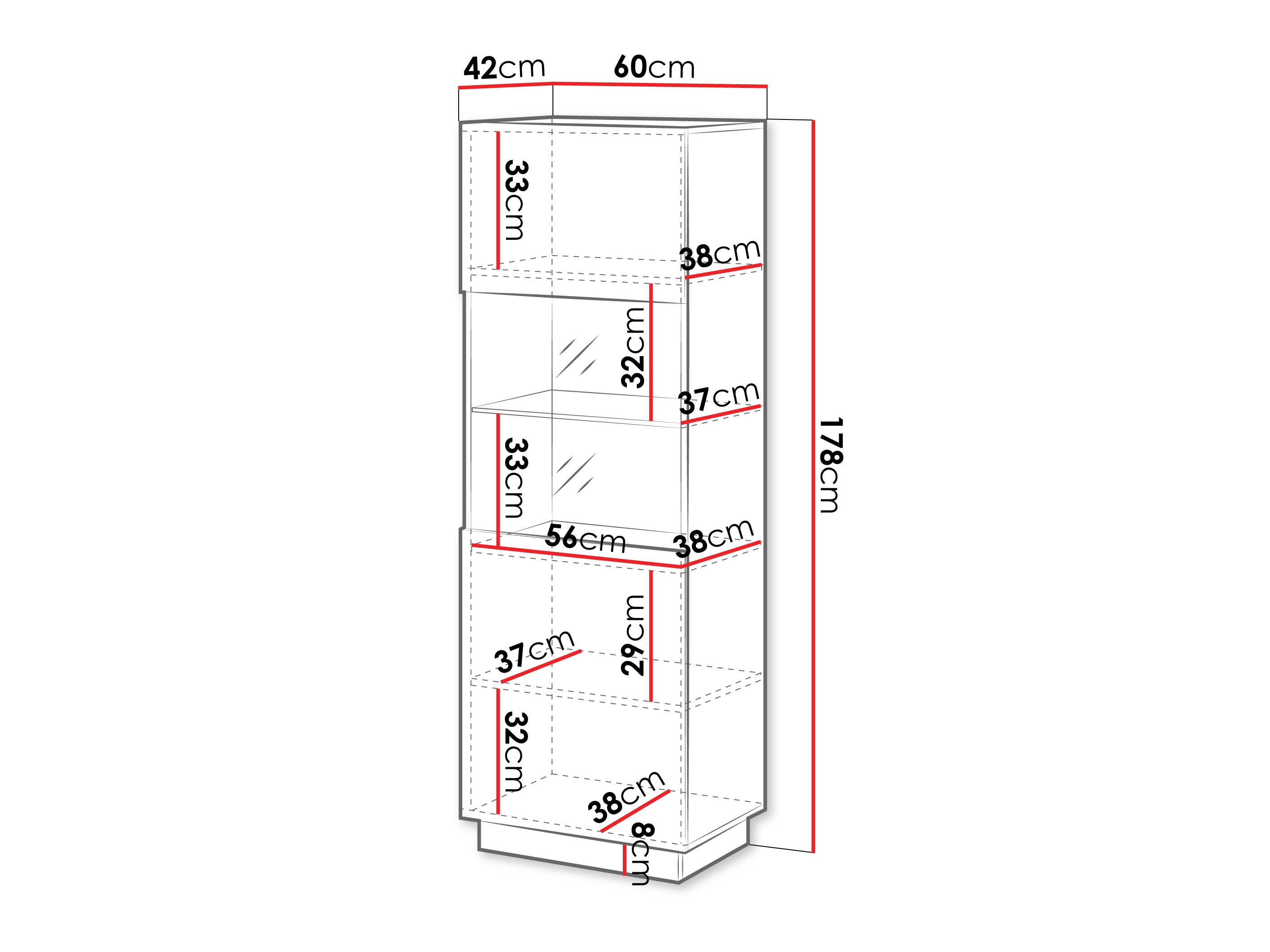 Βιβλιοθήκη Lingua I (Άσπρο)