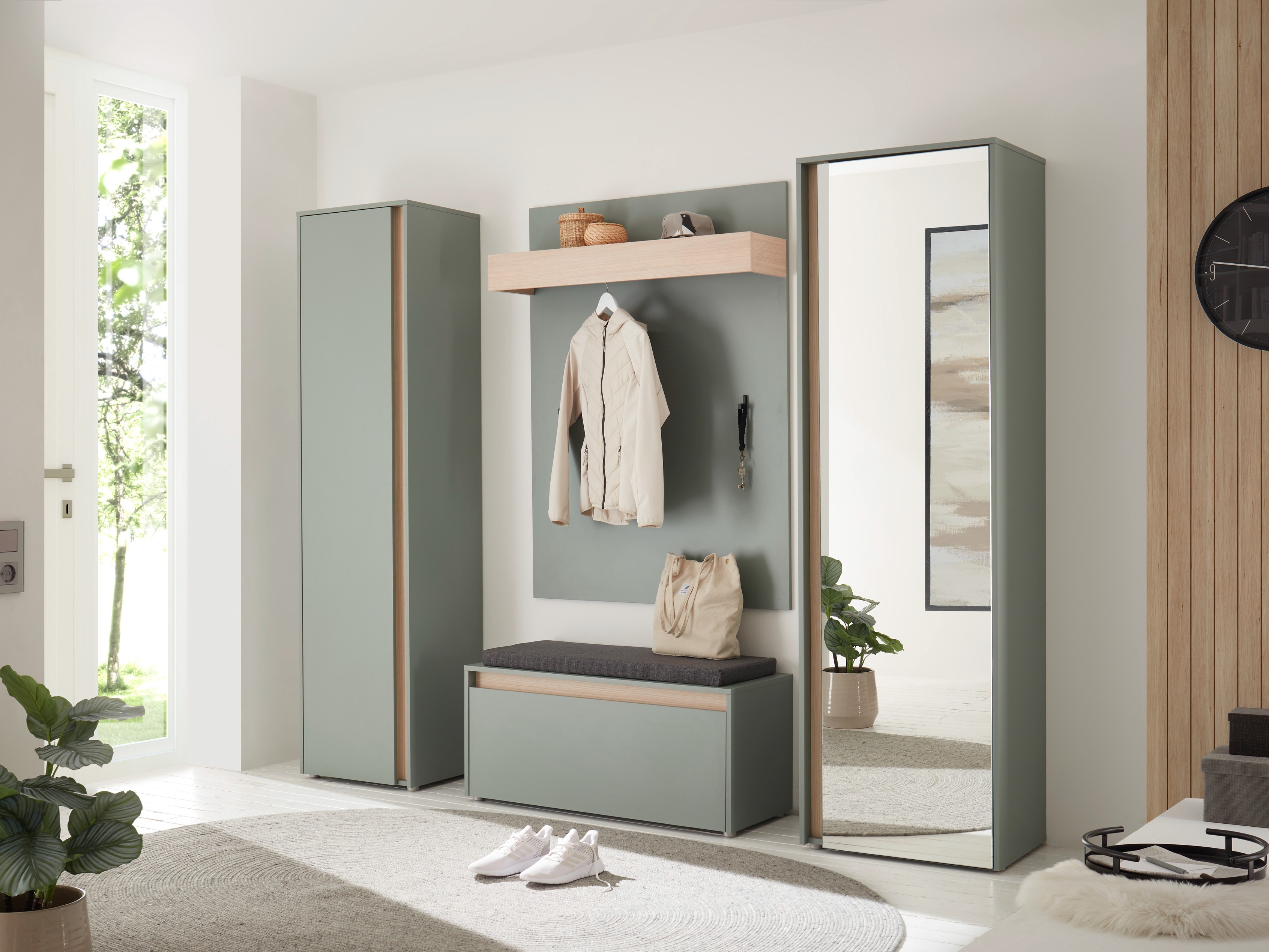 Wardrobe Elbsori 161 (Green)