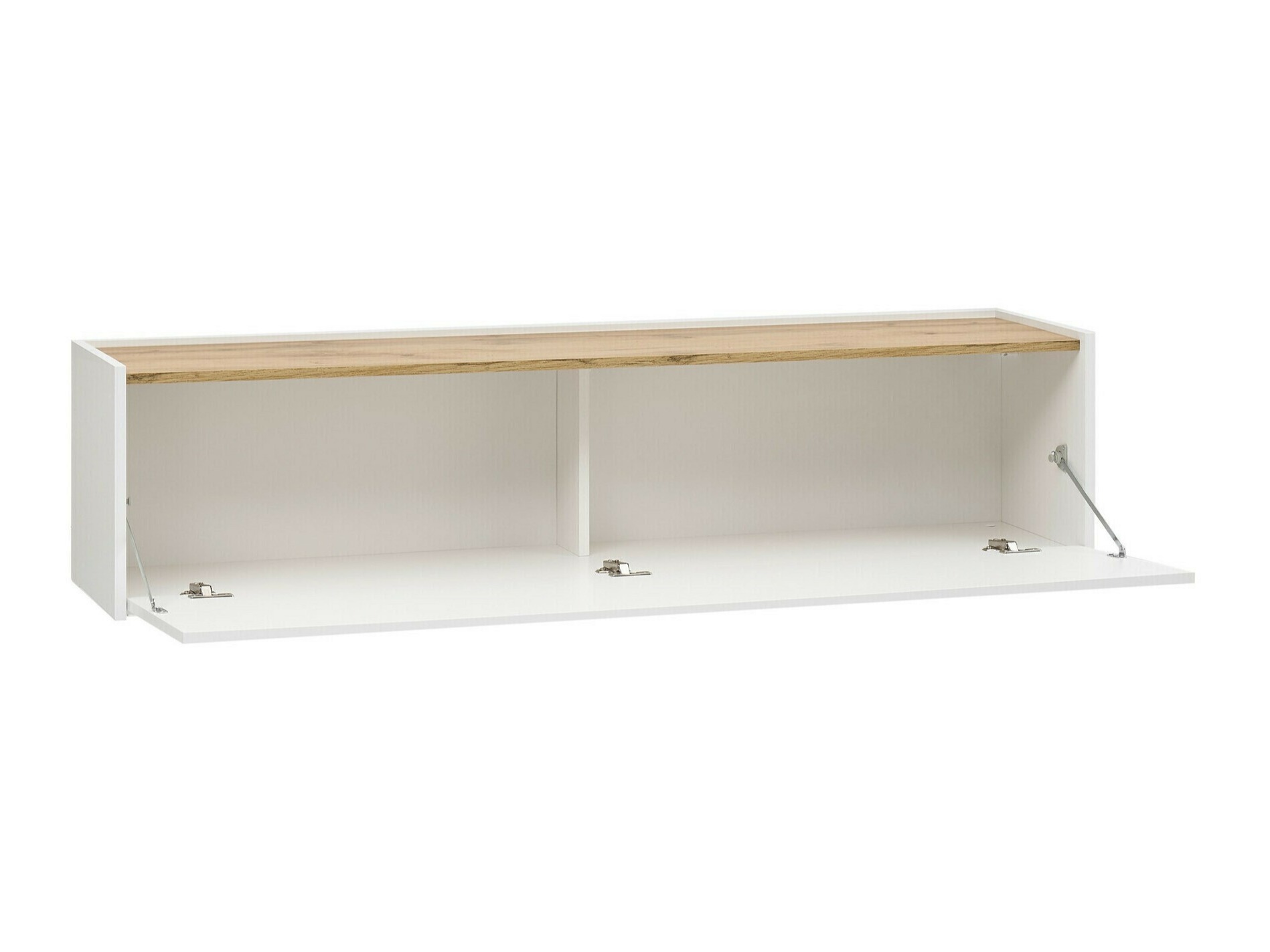 Living room set Elbsori 121 (White + Wotan Oak)