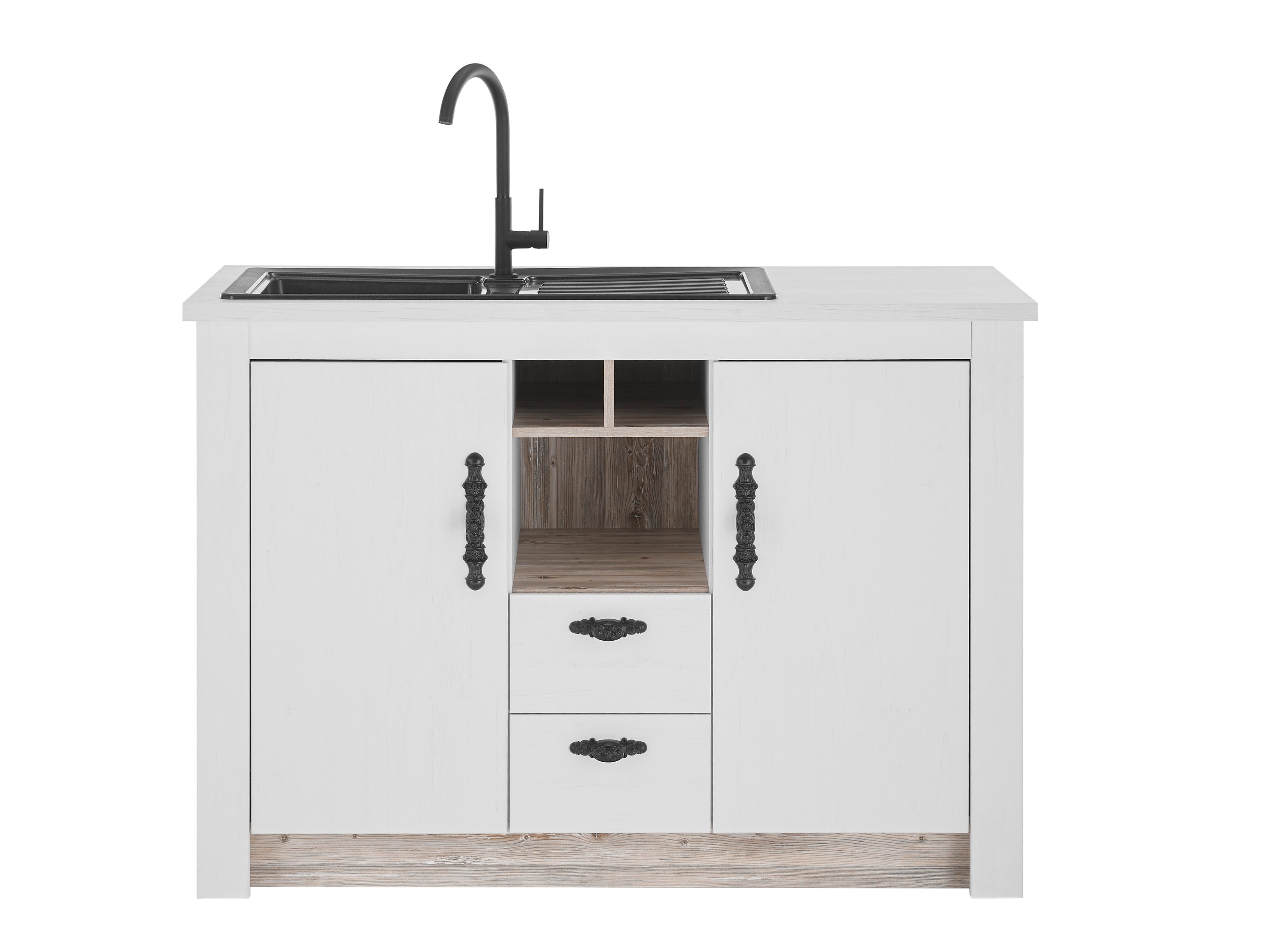 Πολυμορφικό ντουλάπι με συρτάρι και πόρτες Flora 100