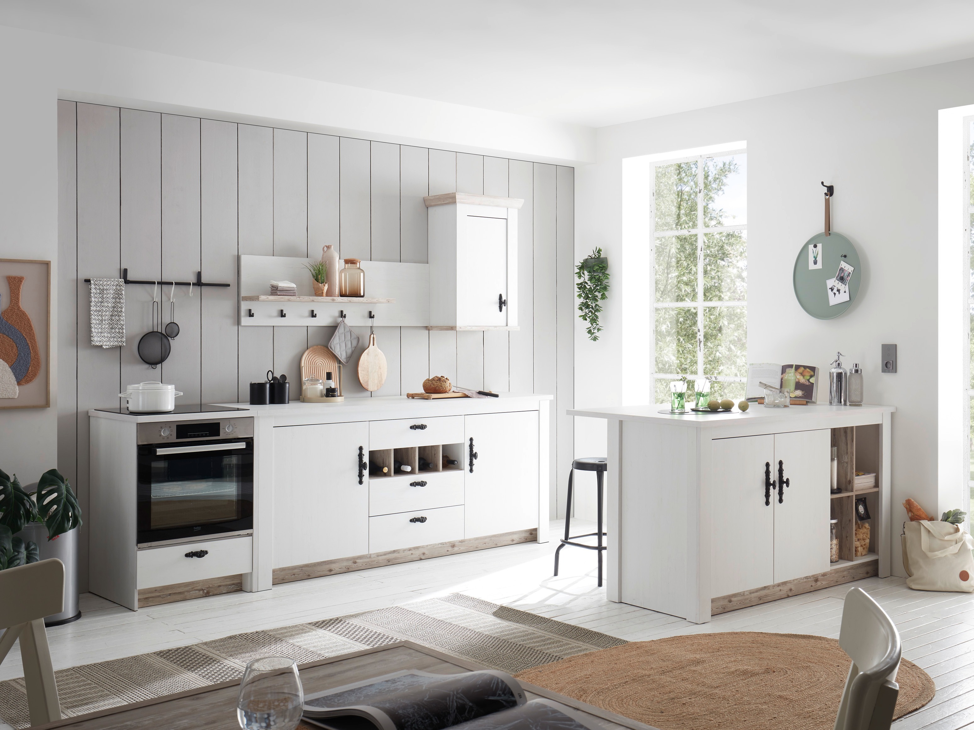 Πολυμορφικό ντουλάπι με συρτάρι και πόρτες Flora 101