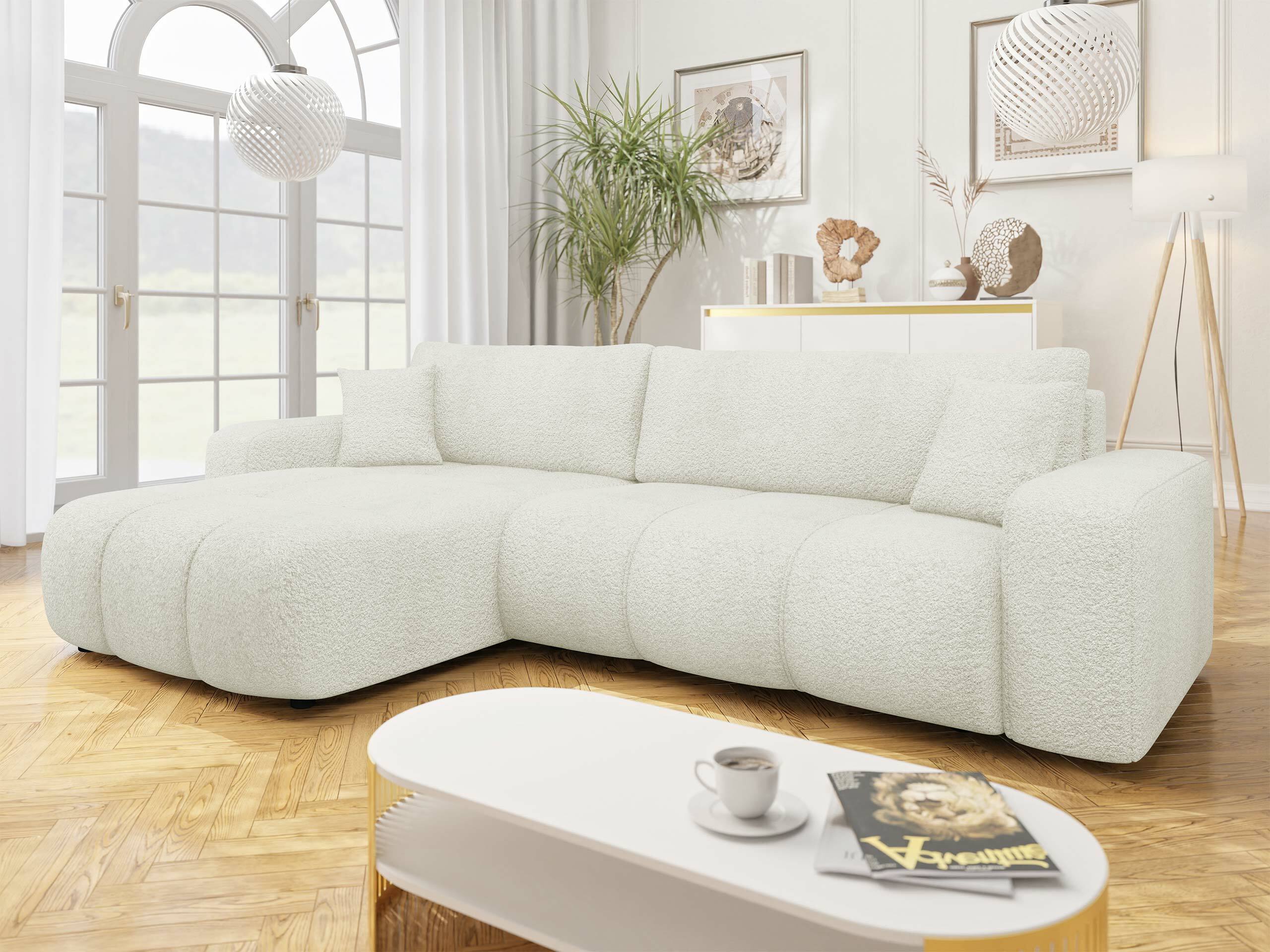 Γωνιακός Καναπές Comfivo Laurus I (Coral 15)