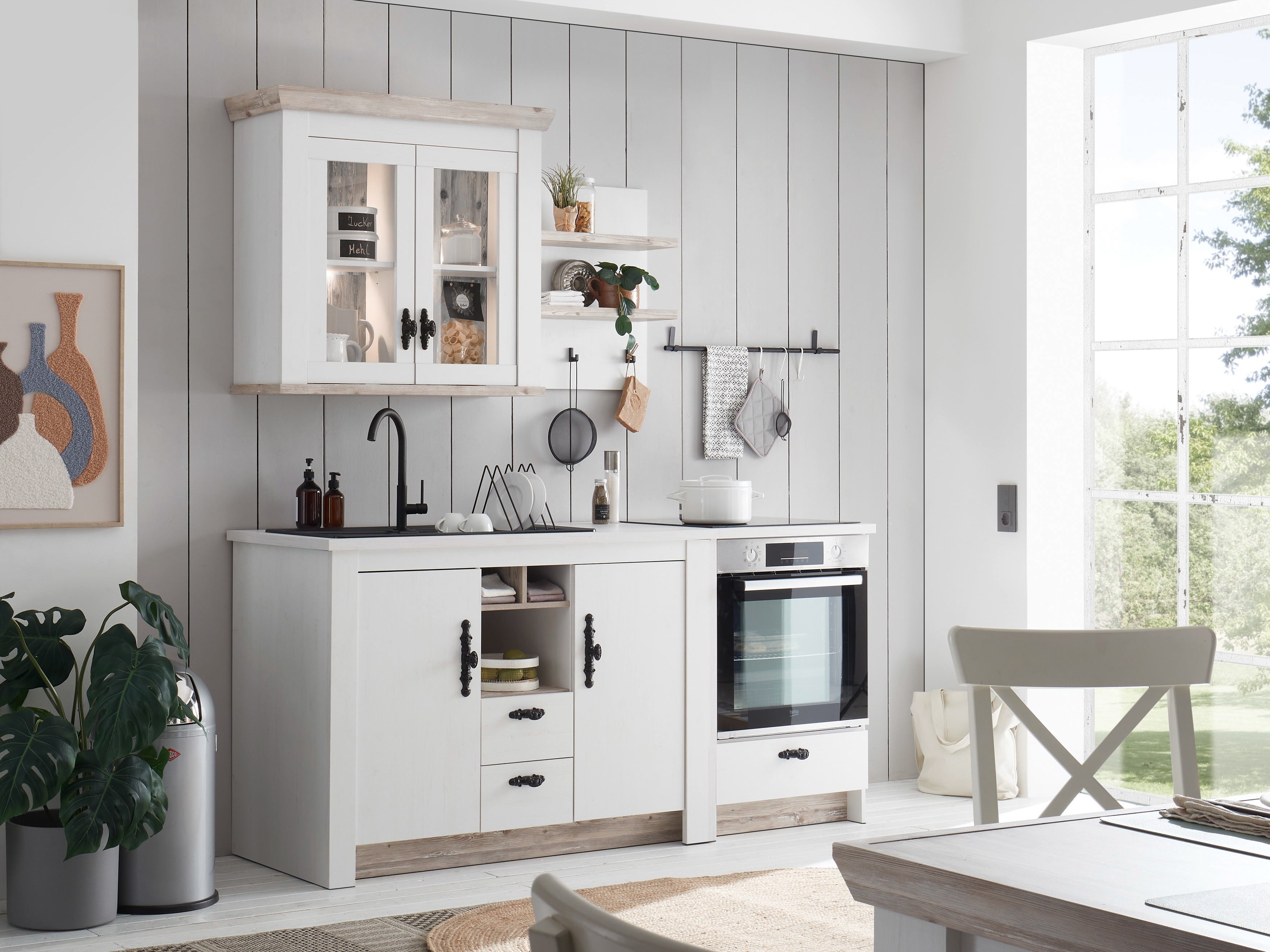 Πολυμορφικό ντουλάπι τοίχου Flora 106