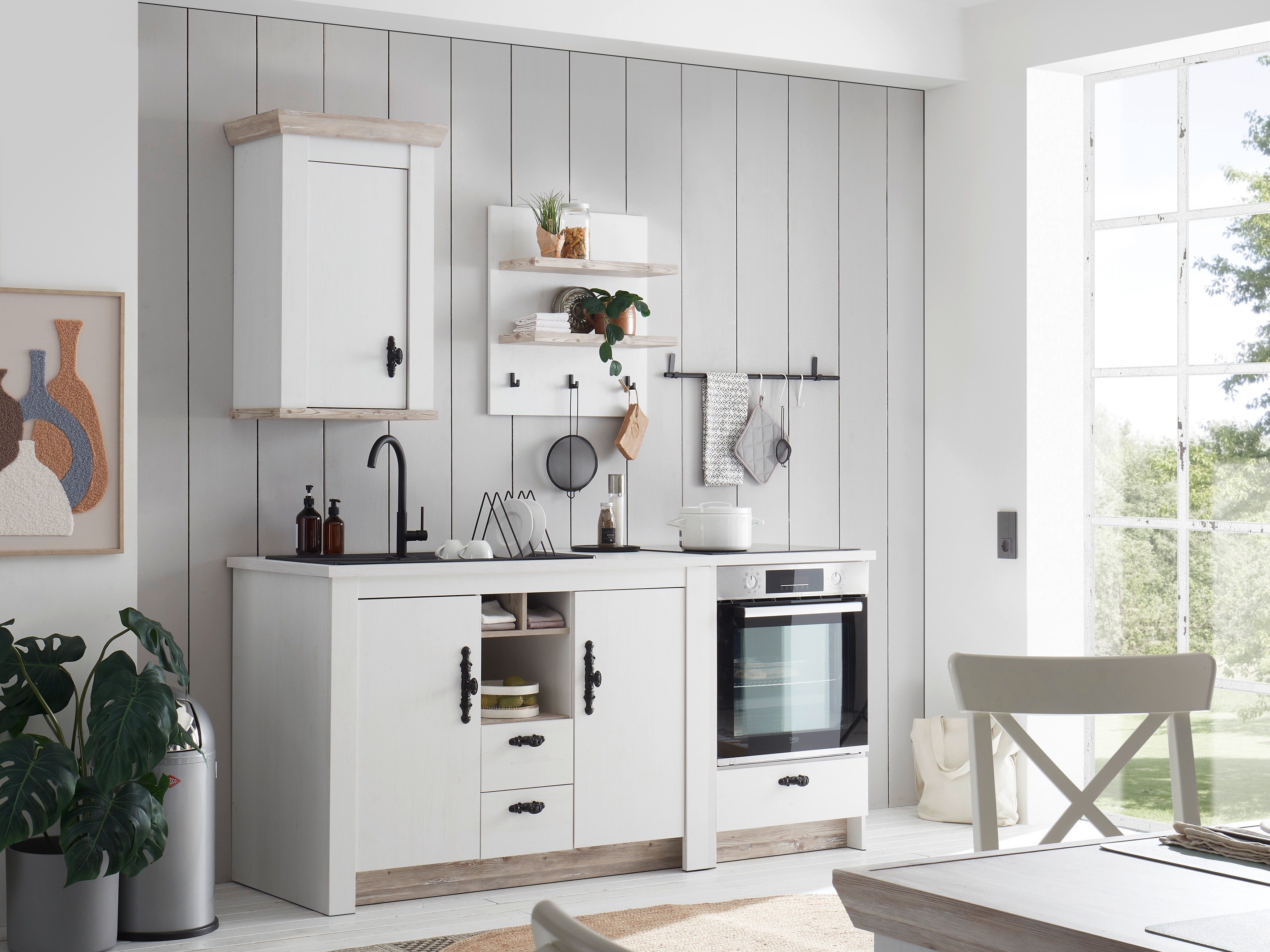 Πολυμορφικό ντουλάπι τοίχου Flora 107