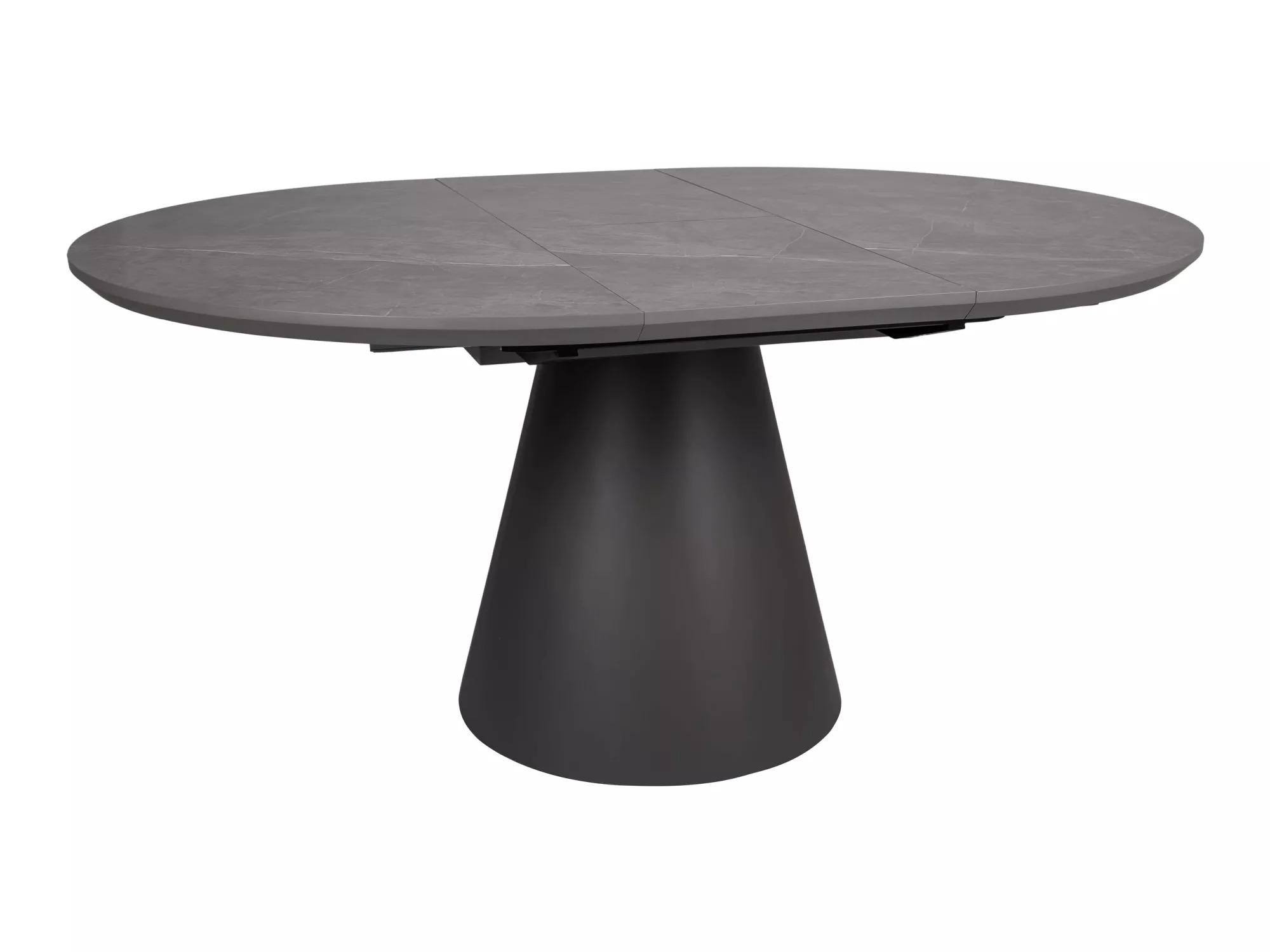 Table Detroit 920 (Grey marble + Black)