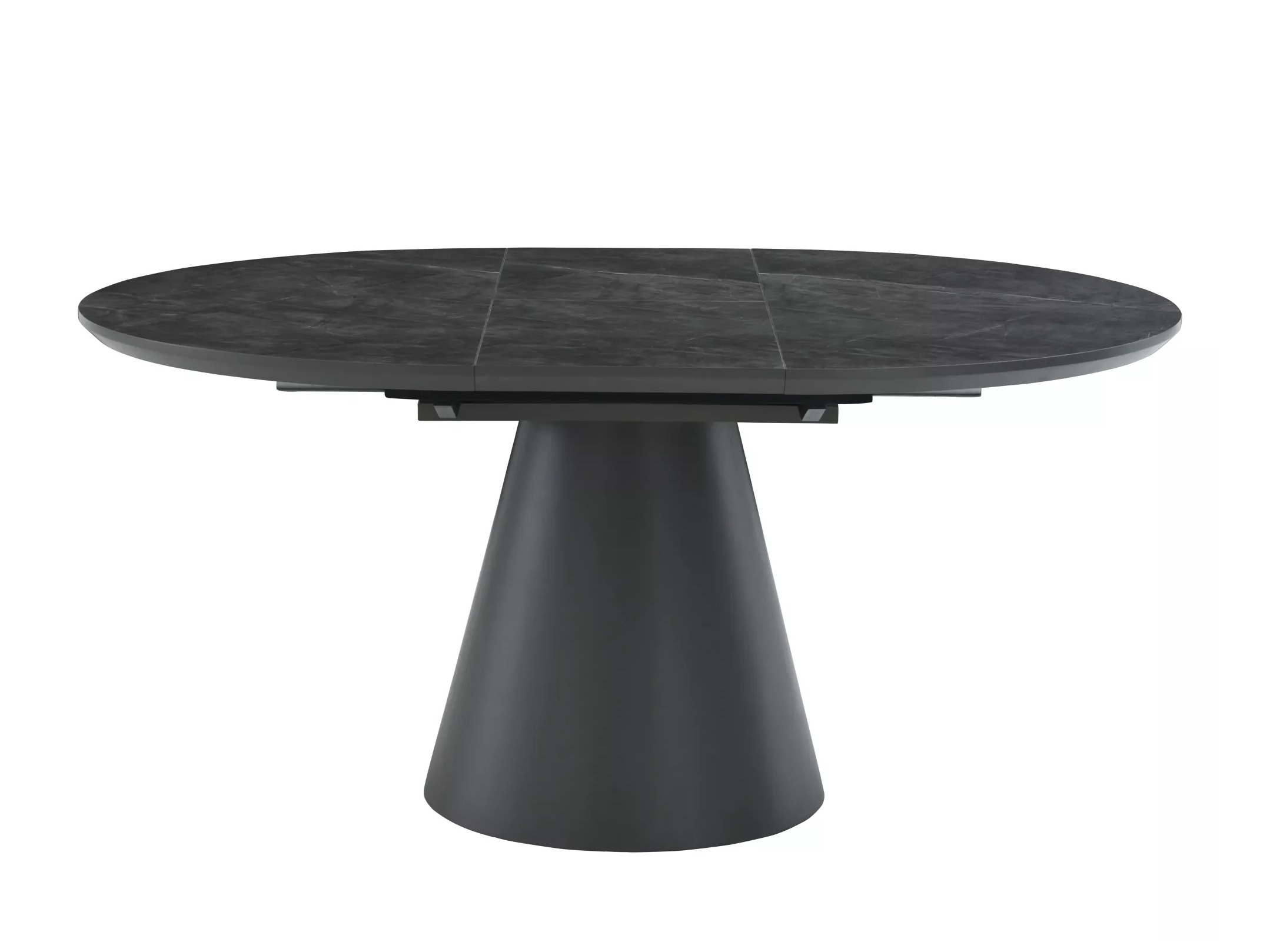 Table Detroit 920 (Grey marble + Black)