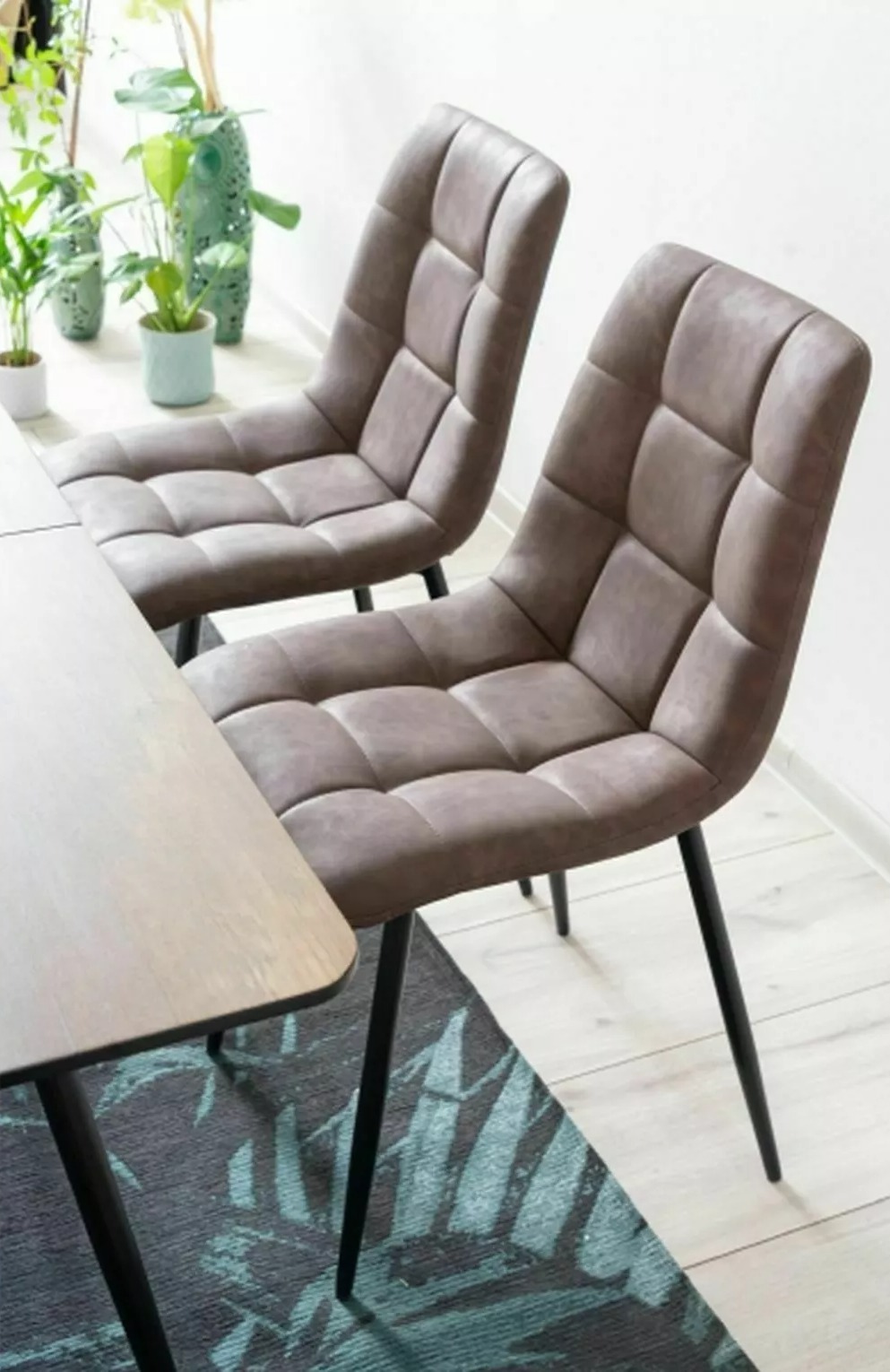 Καρέκλα Detroit 922 (Καφέ)