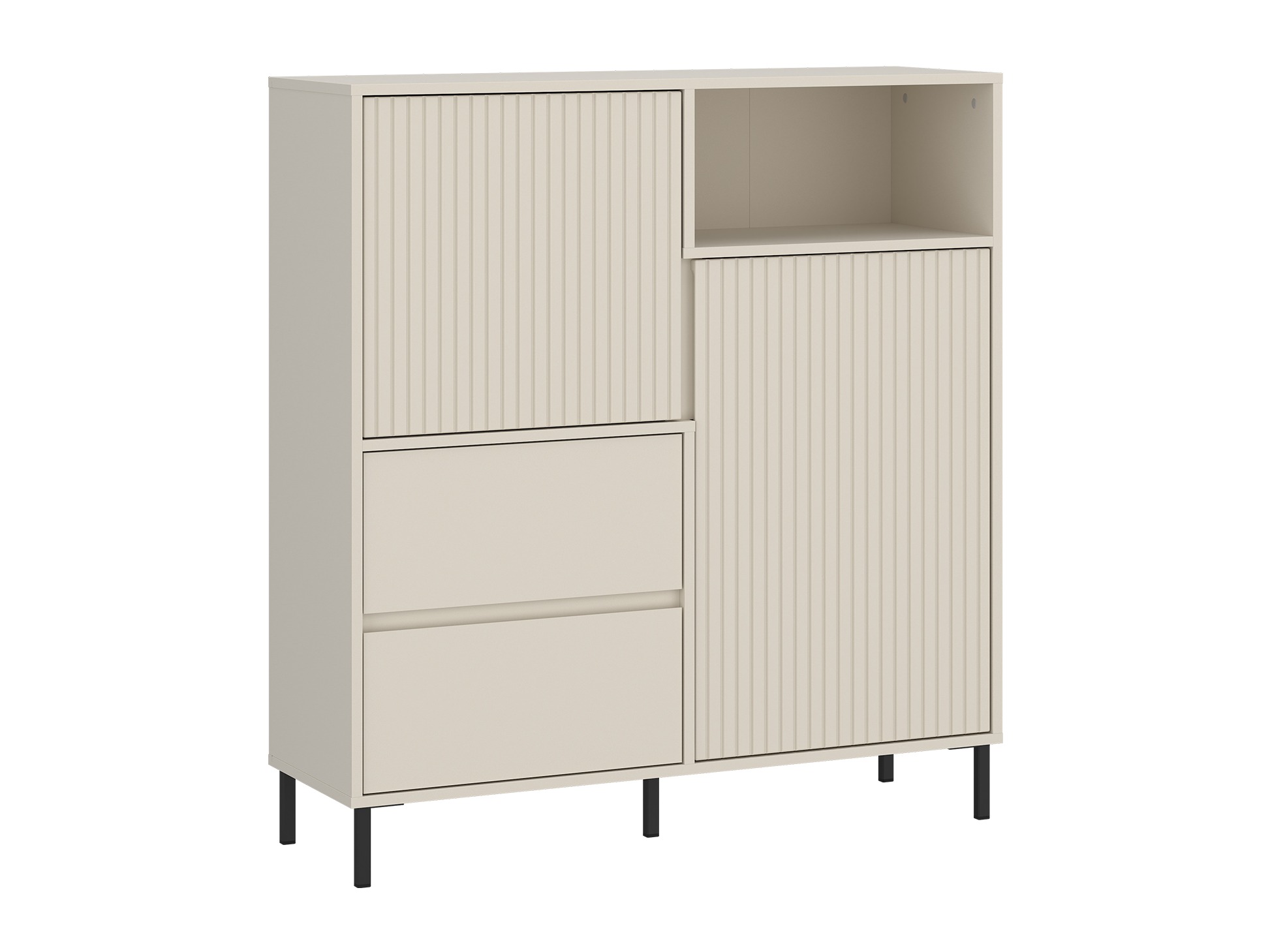 Chest of drawers Ruvrevi 104 (Cashmere)
