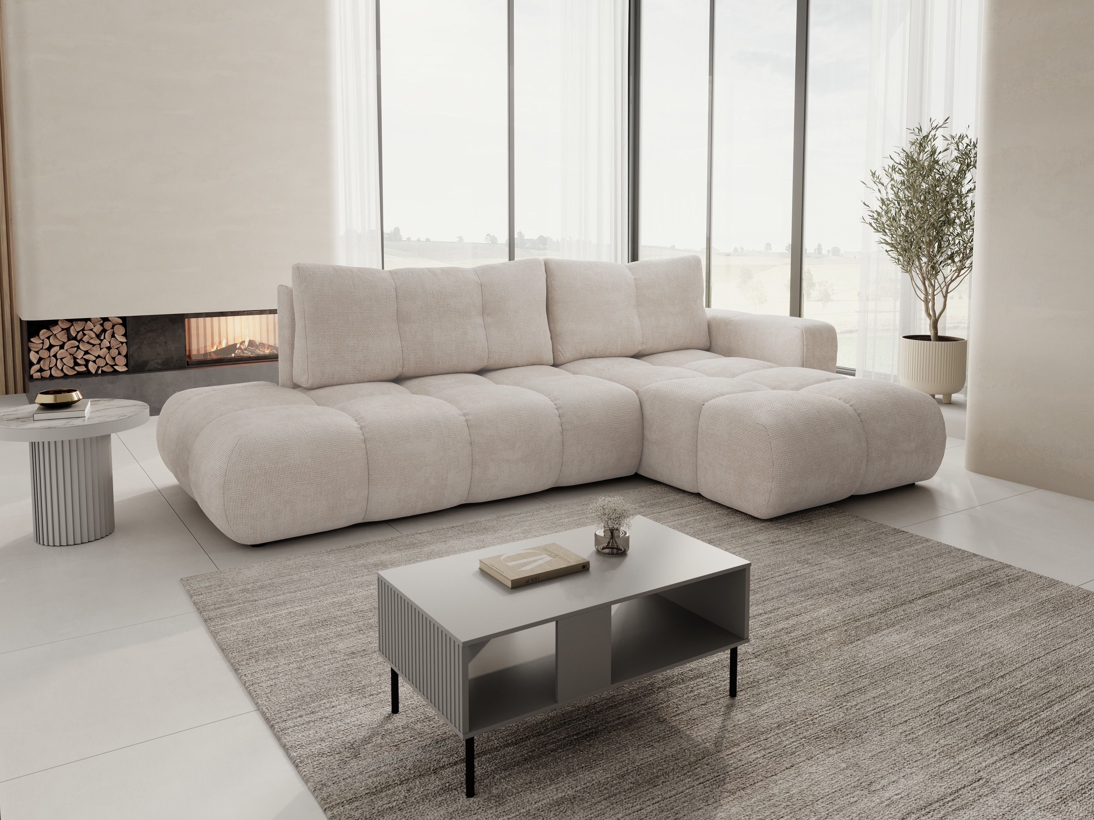 Corner sofa Kingston 156 (Flow 03)