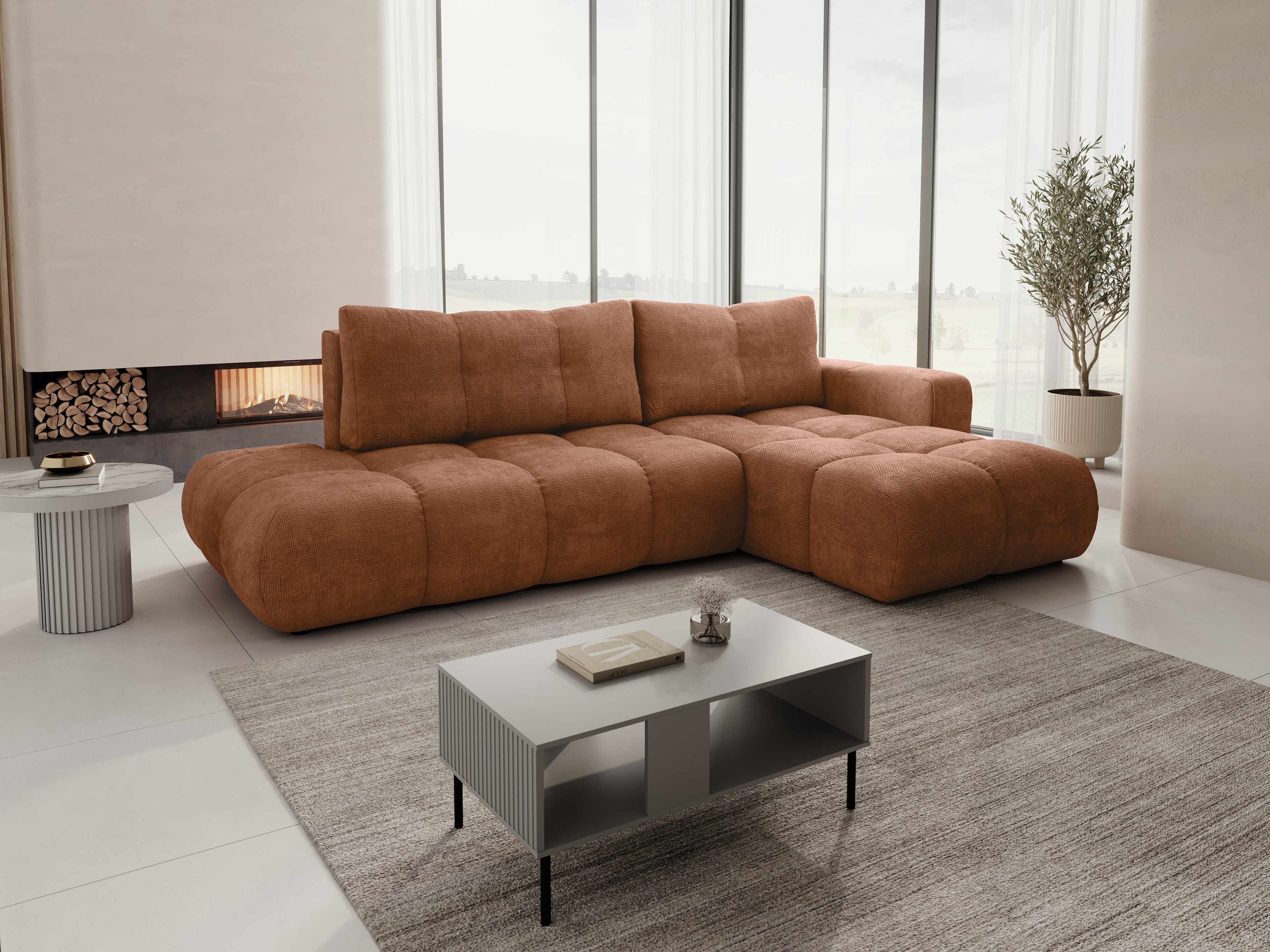 Corner sofa Kingston 156 (Flow 09)