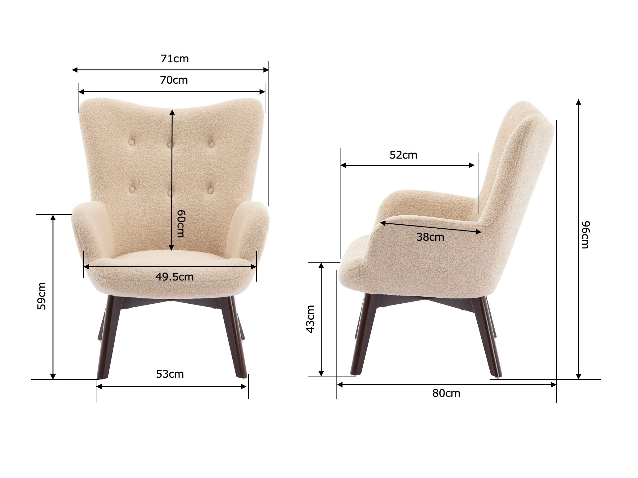 Armchair Comfivo Arista