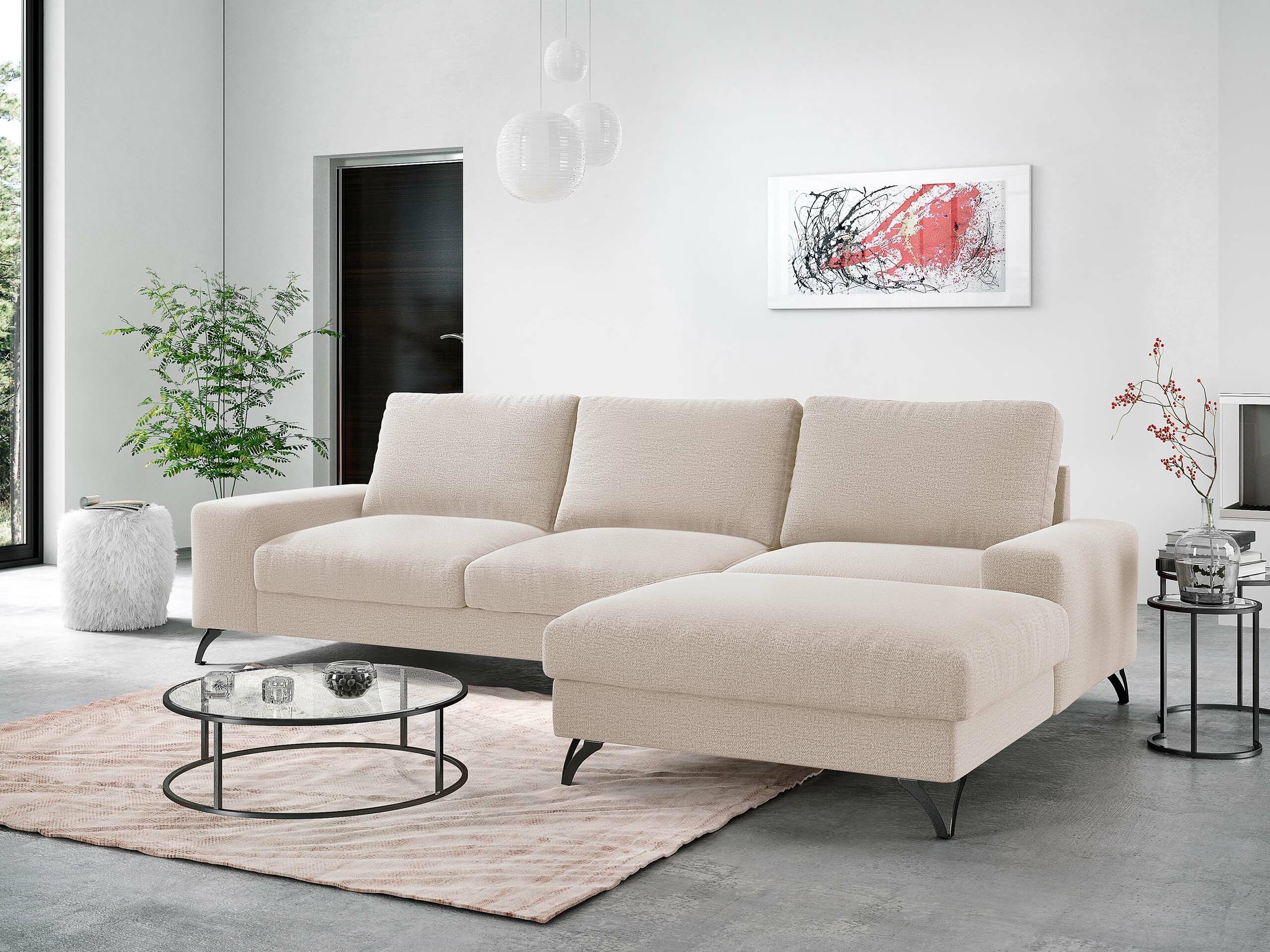 Corner sofa ComfiDream Lyrana I (Verita 03)