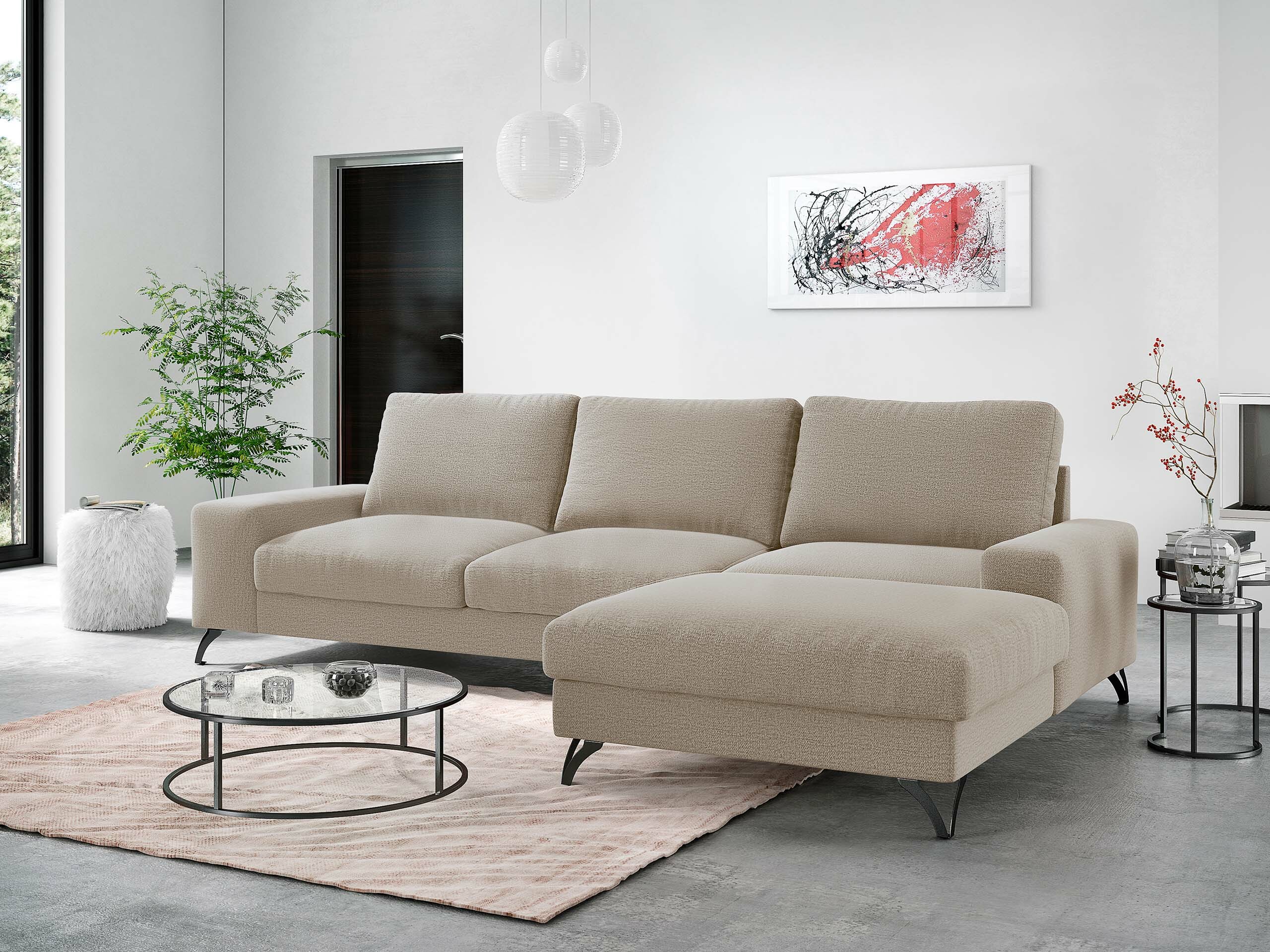 Corner sofa ComfiDream Lyrana I (Verita 11)
