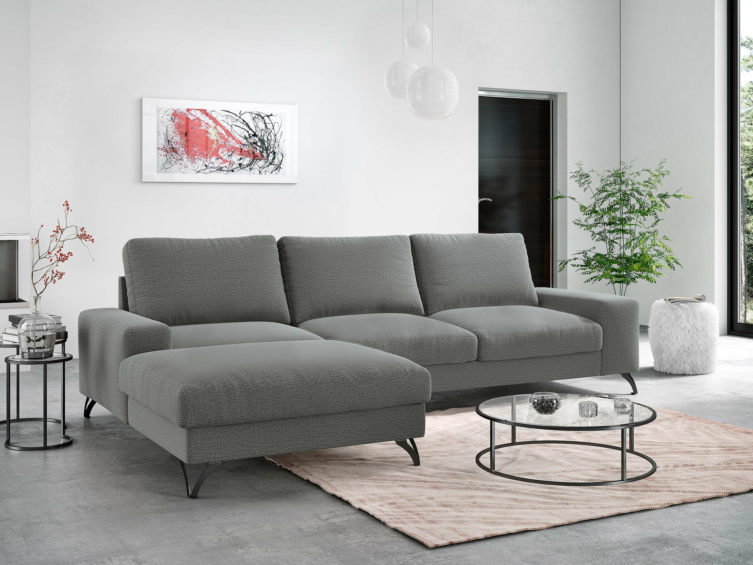 Corner sofa ComfiDream Lyrana I (Verita 88)