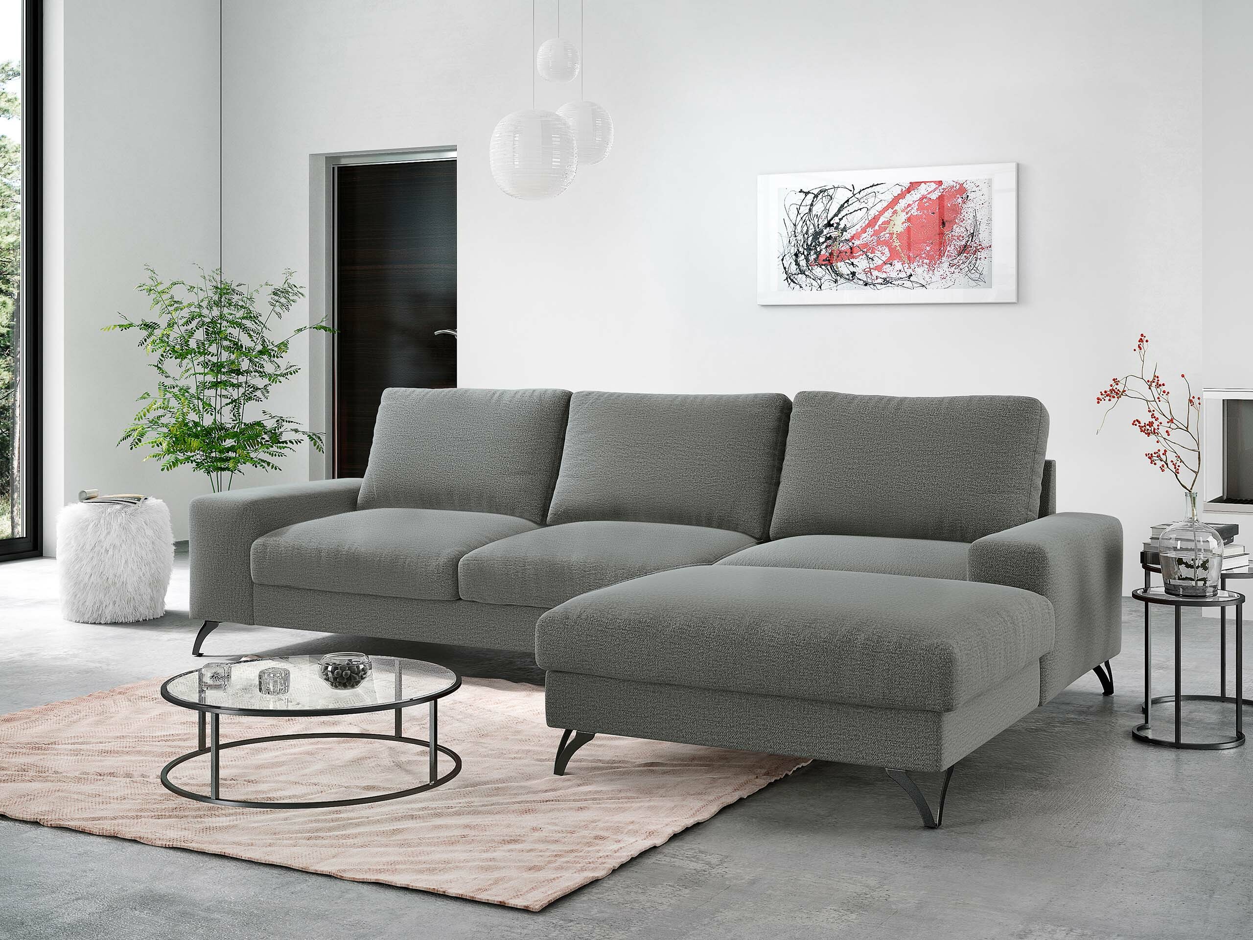 Corner sofa ComfiDream Lyrana I (Verita 88)
