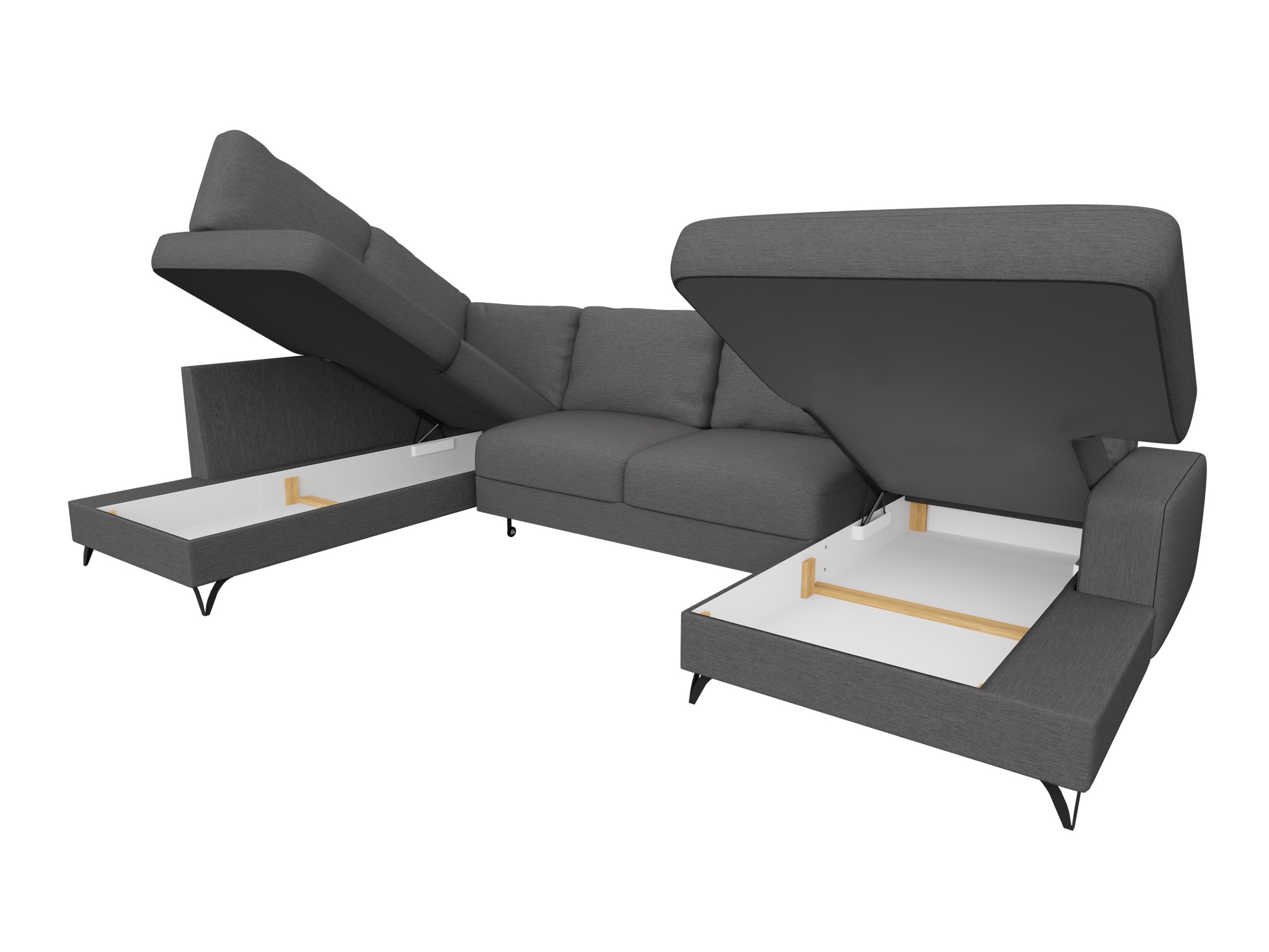 Corner sofa ComfiDream Lyrana III (Verita 11)
