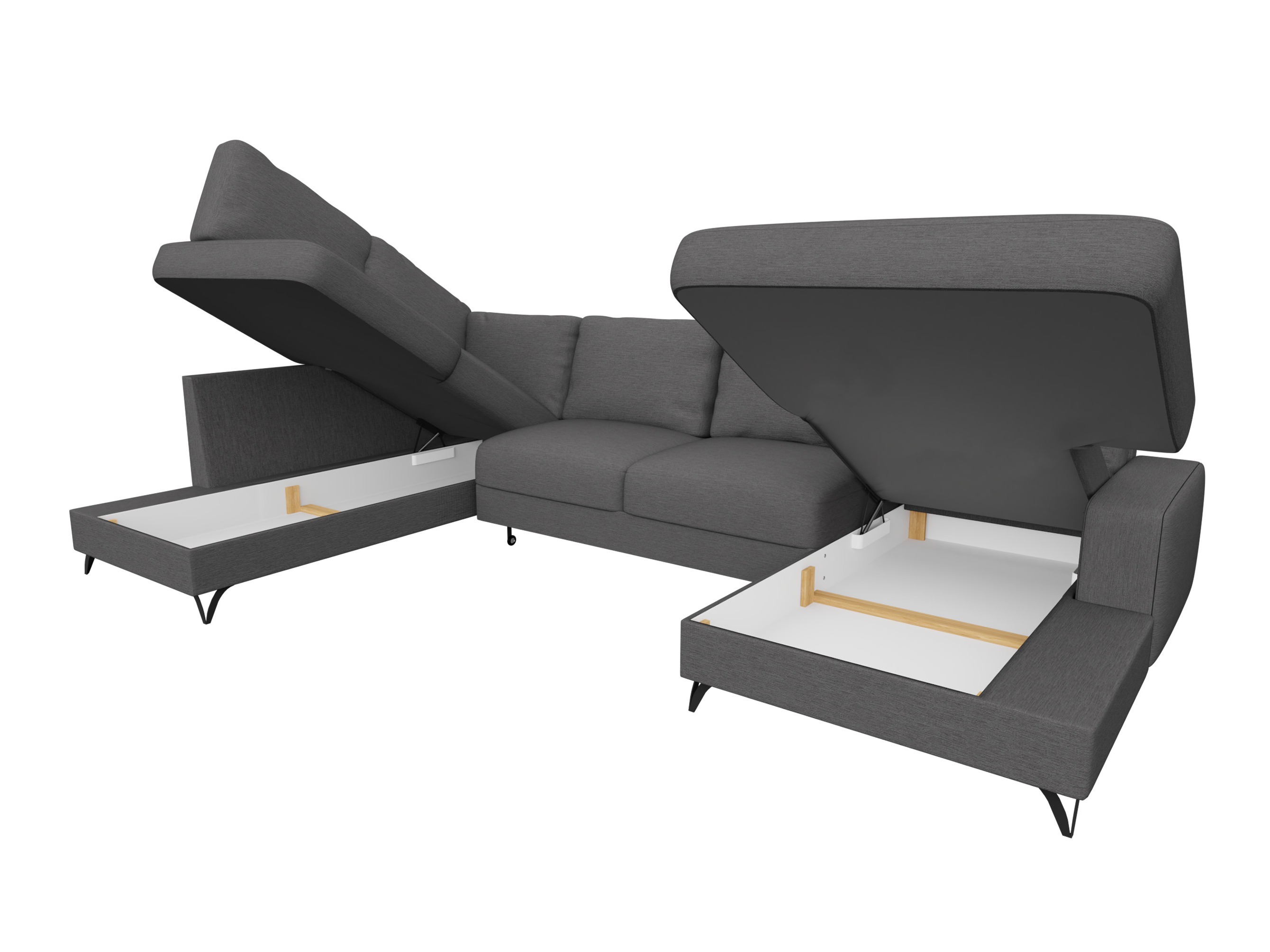 Corner sofa ComfiDream Lyrana III (Verita 88)