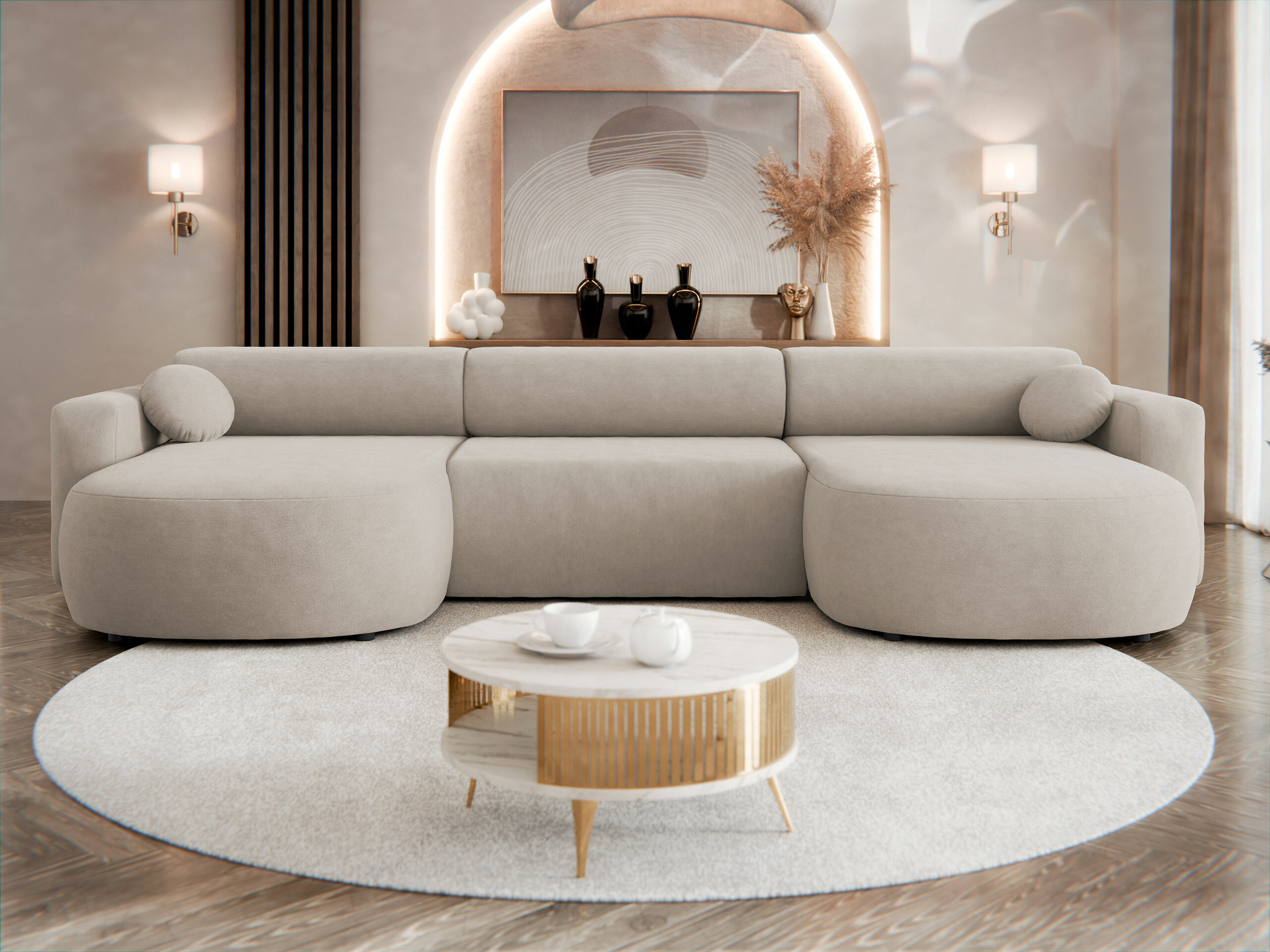 Γωνιακός Καναπές Comfivo Pullus I (Velo 623)