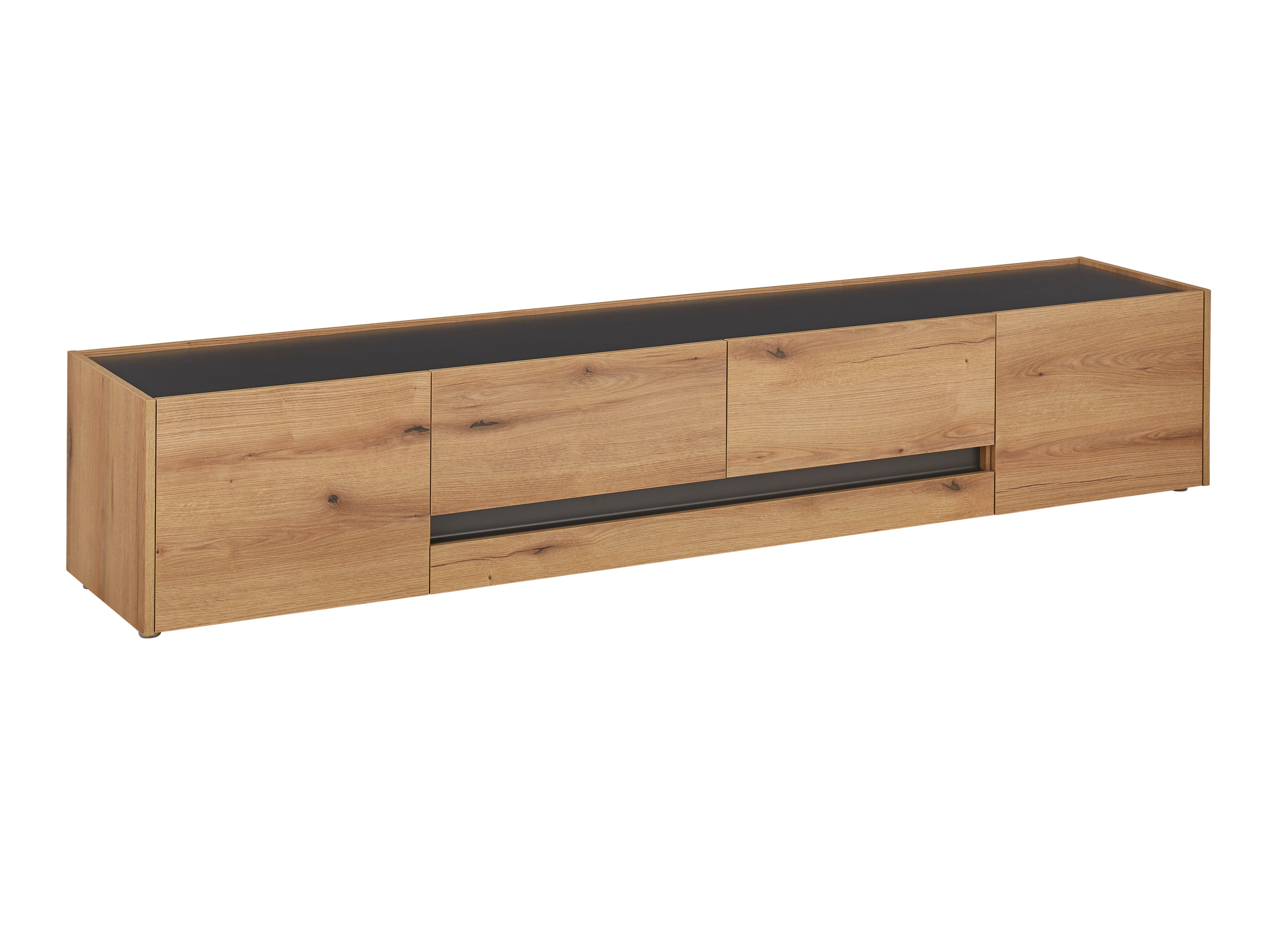 TV stand Elbsori 116 (Oak + Anthracite)