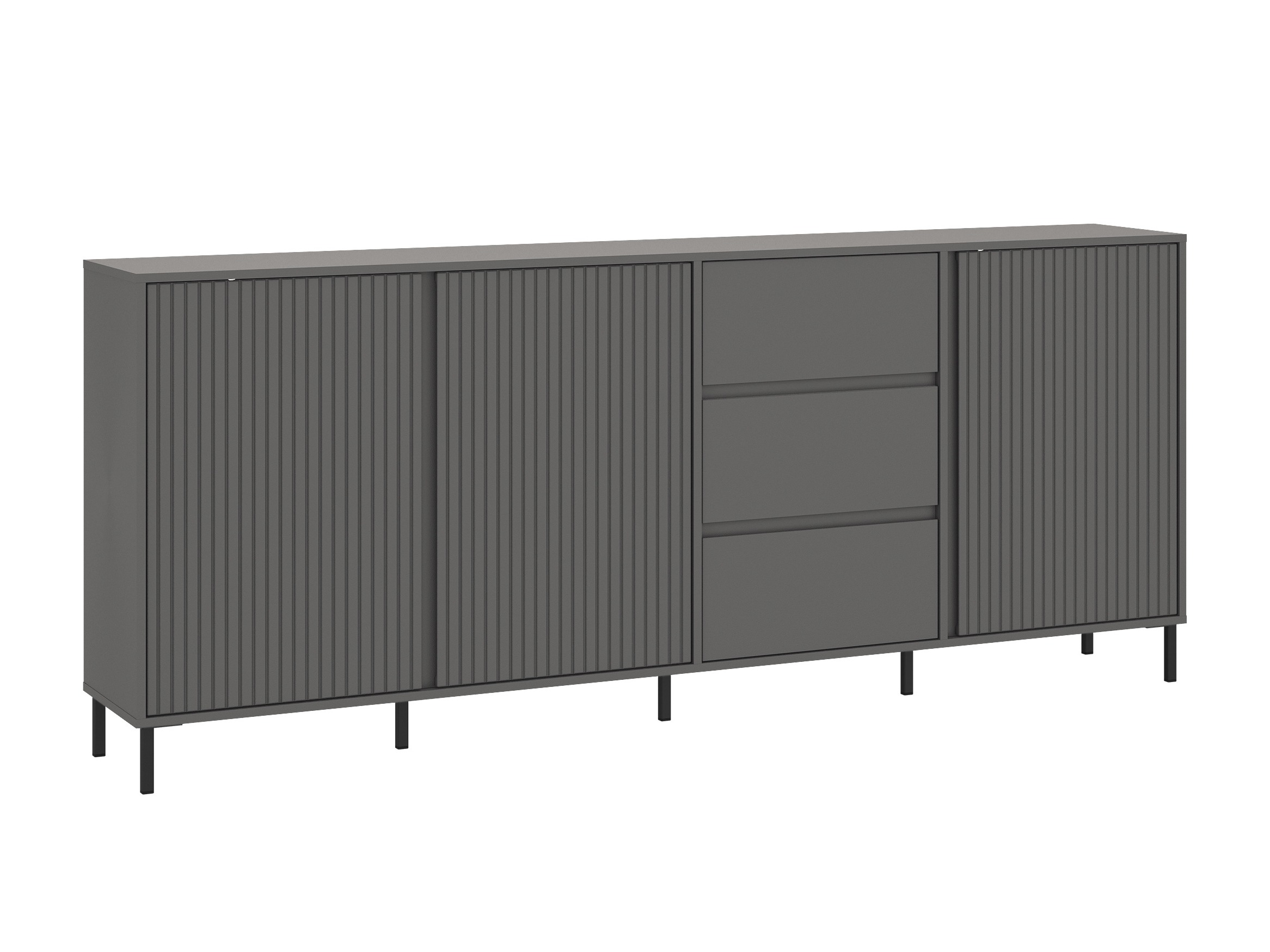 Συρταριέρα Ruvrevi 103 (Ανθρακί)