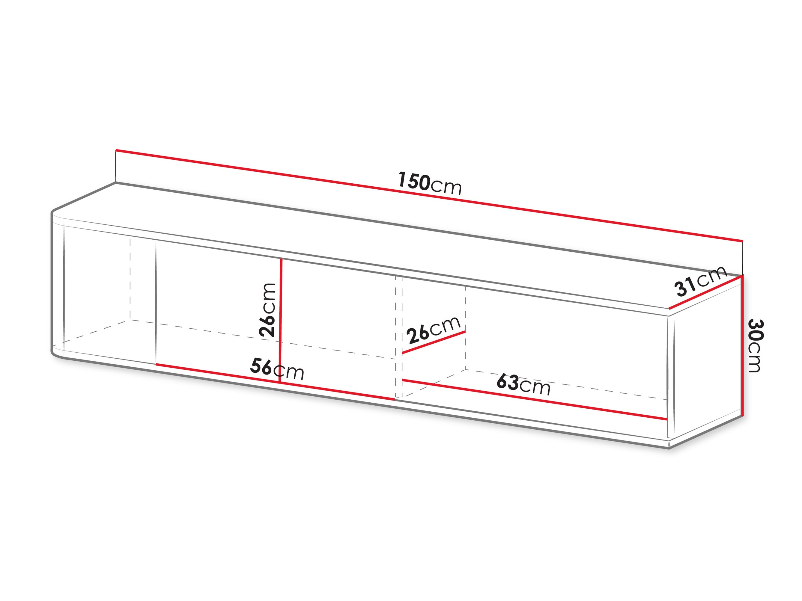 Έπιπλο τηλεόρασης Oratio