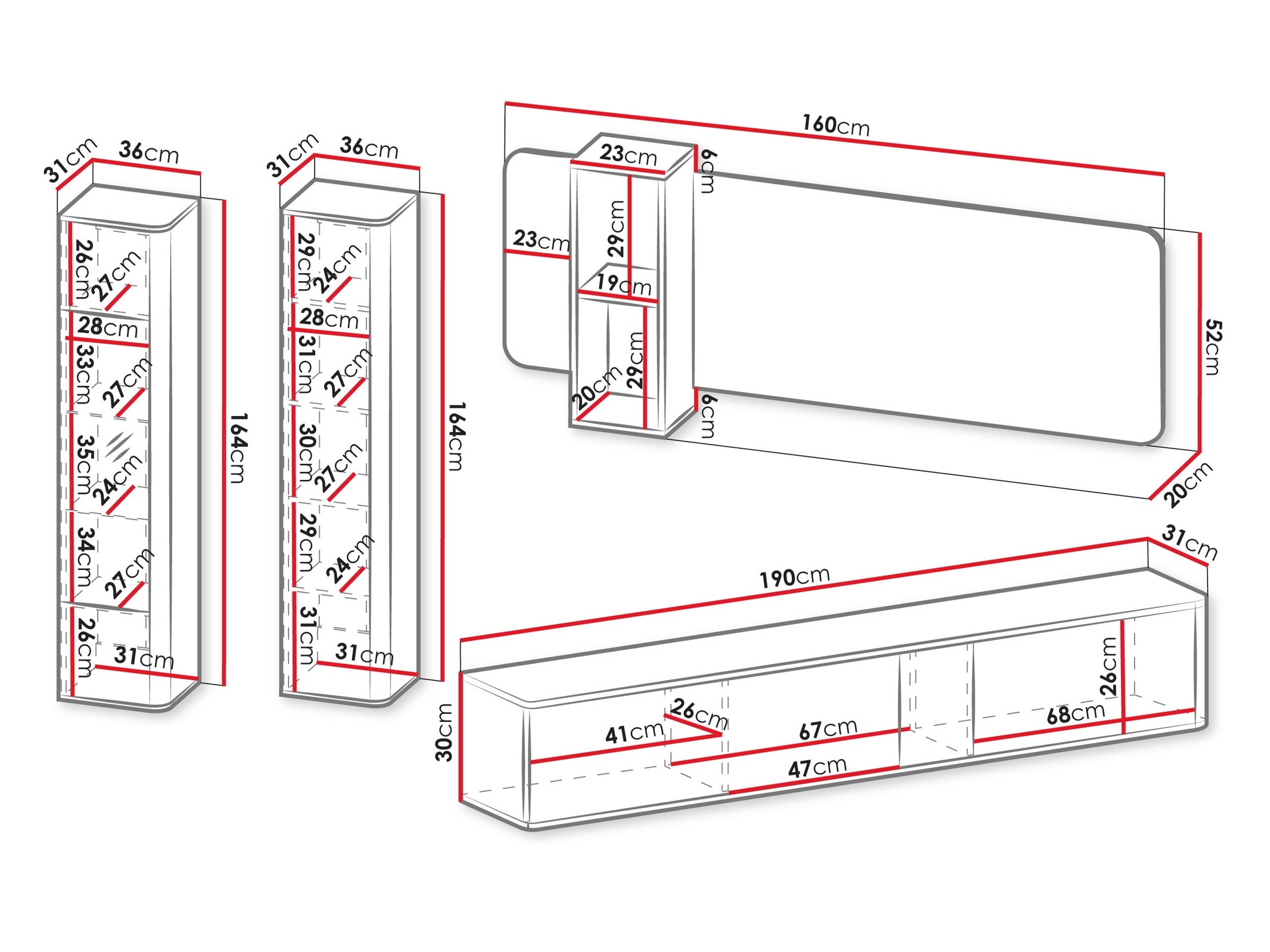Σετ επίπλων σαλονιού Oratio