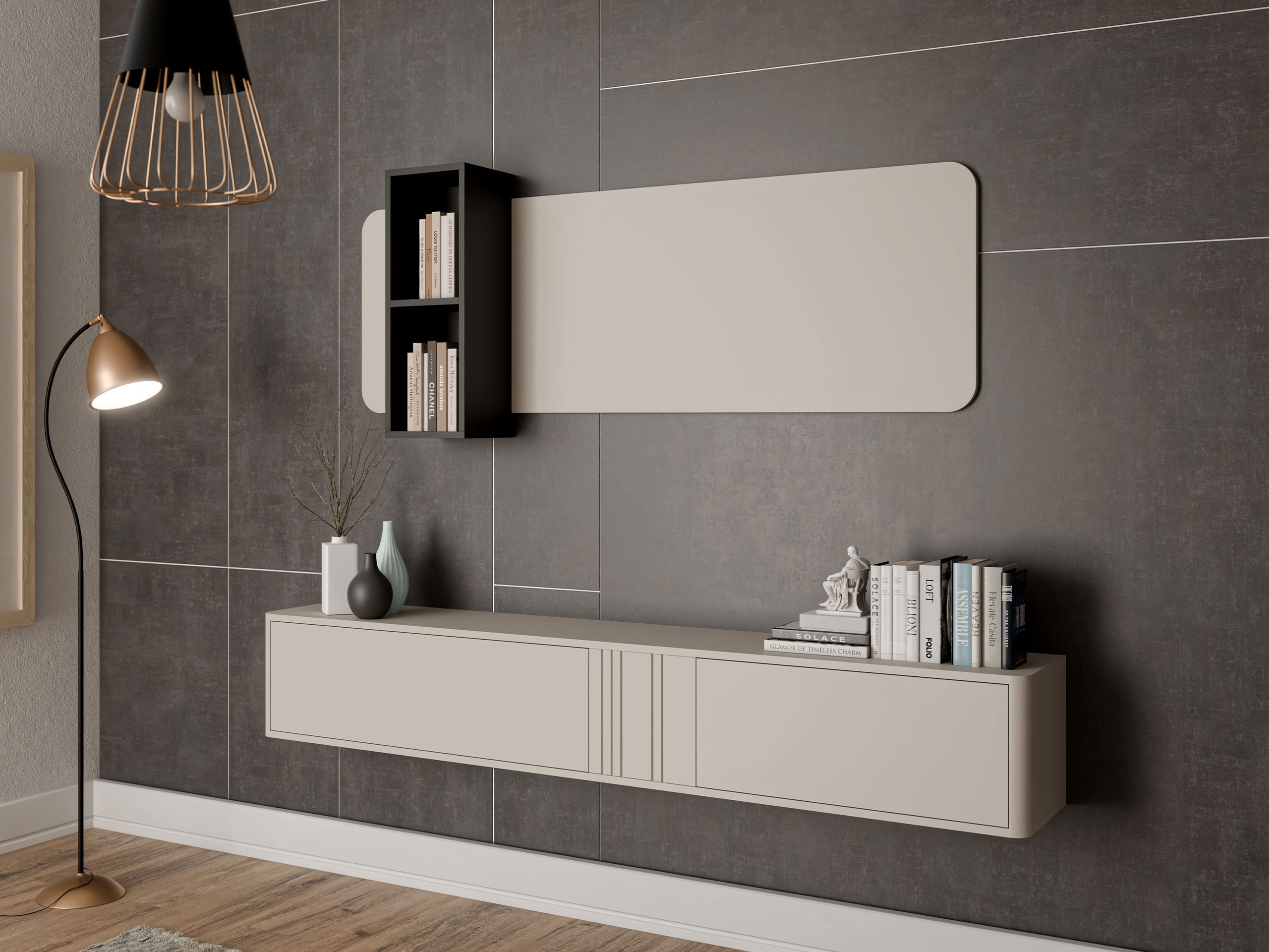 TV stand Oratio VII (Cashmere)
