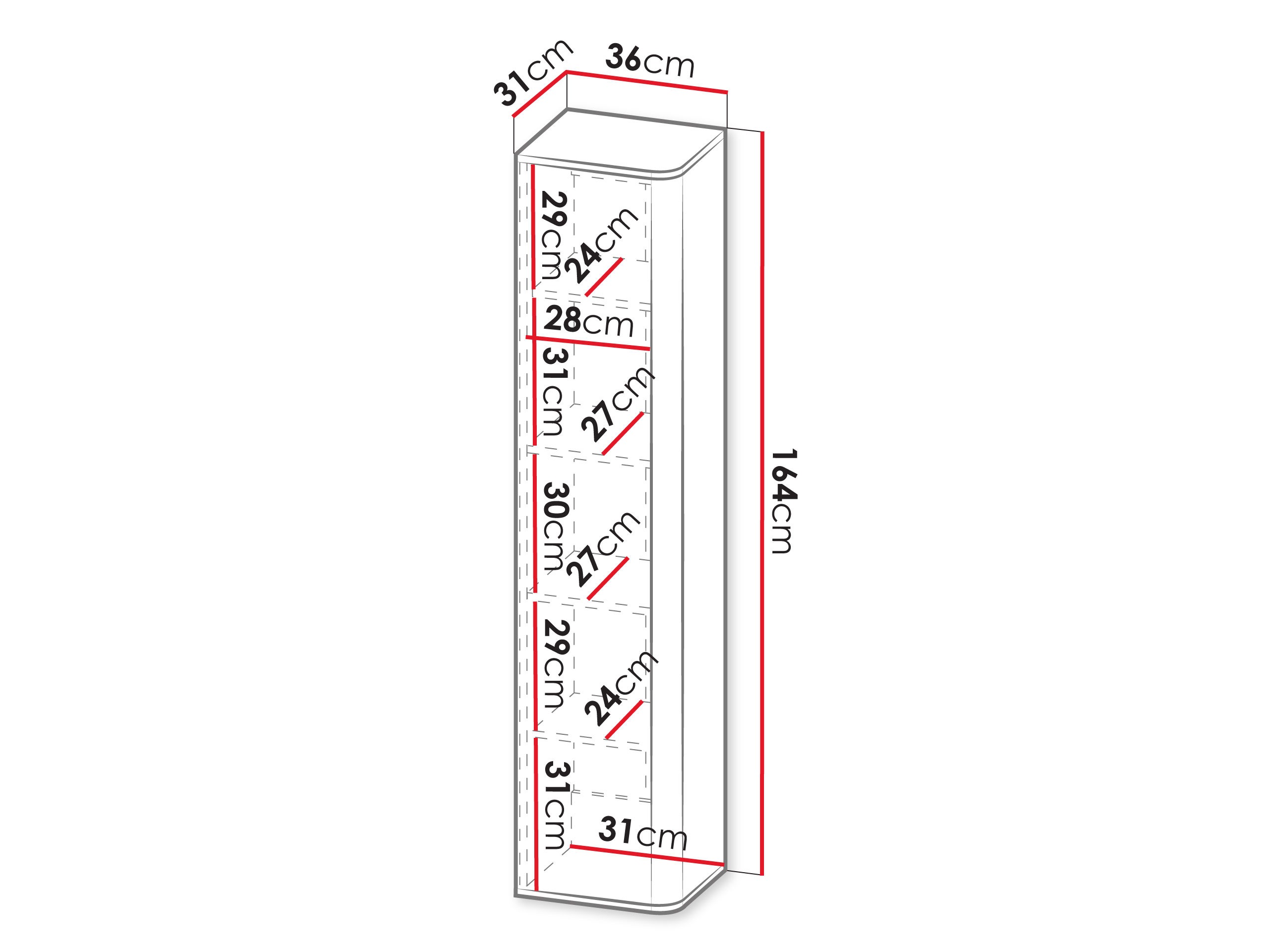 Wall shelf Oratio I (Cashmere)