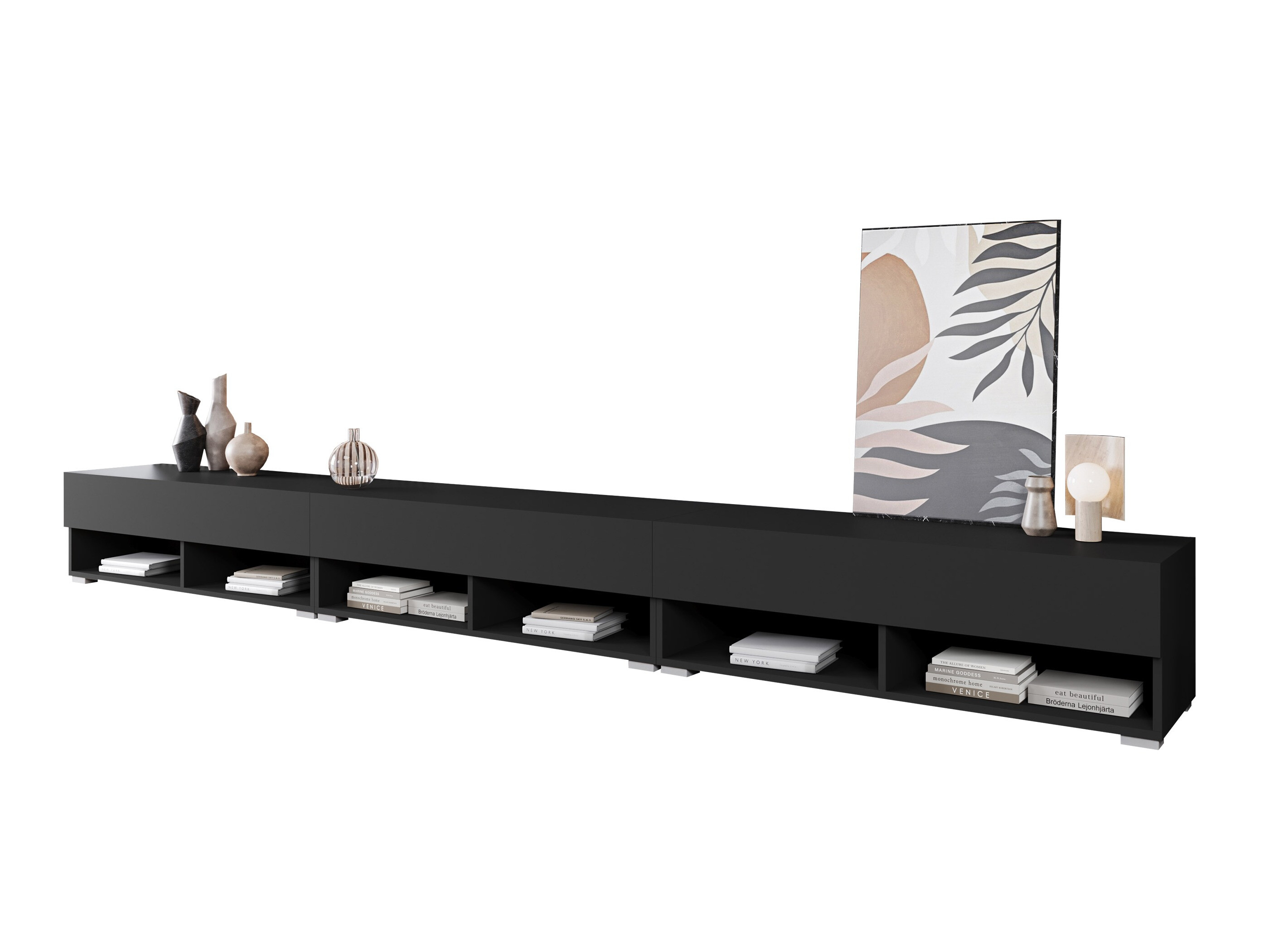 Έπιπλο τηλεόρασης Sarasota 144 (Γραφίτης)