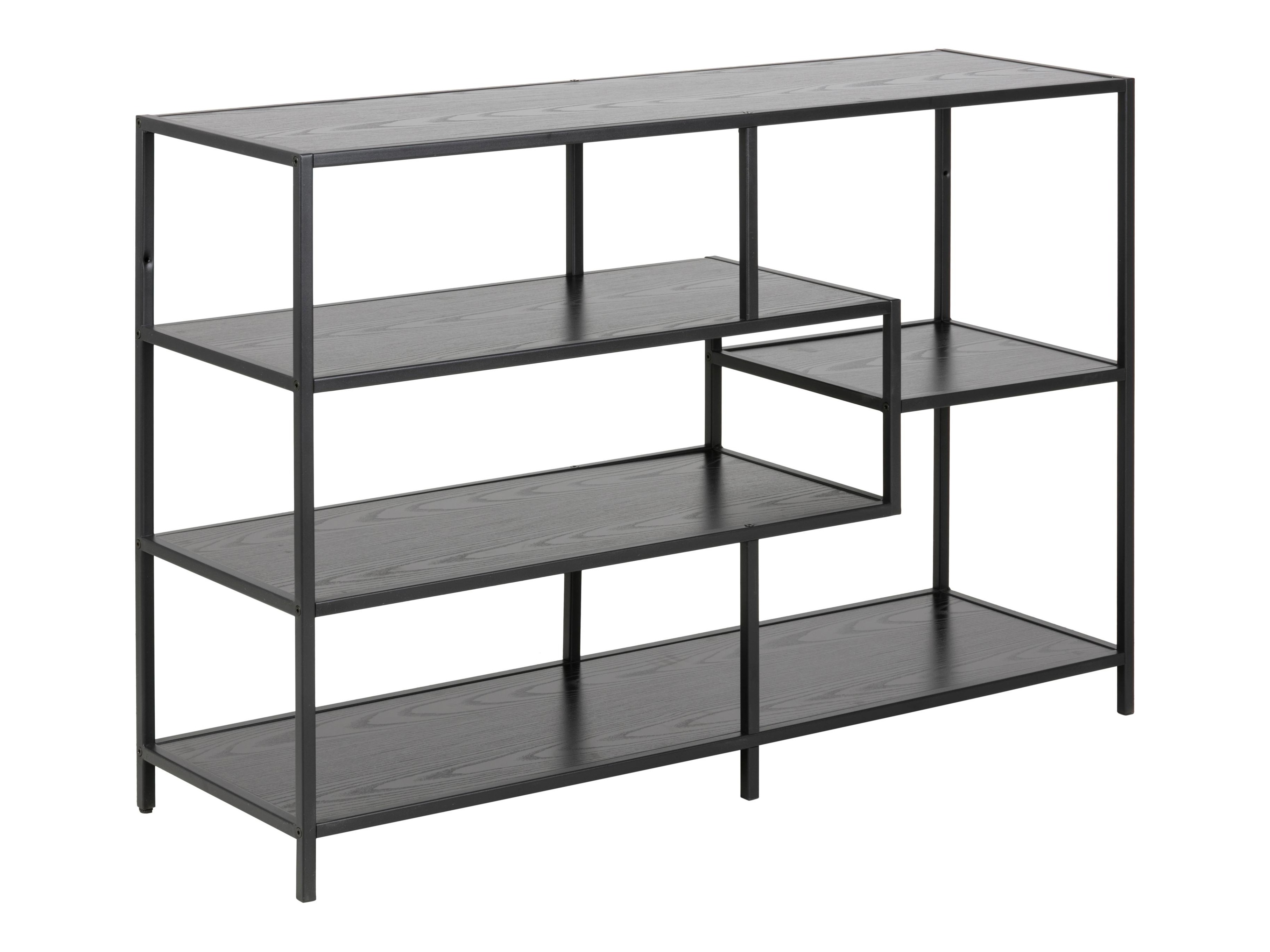 Βιβλιοθήκη Norsica Sevferi 102 (Μαύρη Φράξος + Μαύρο)