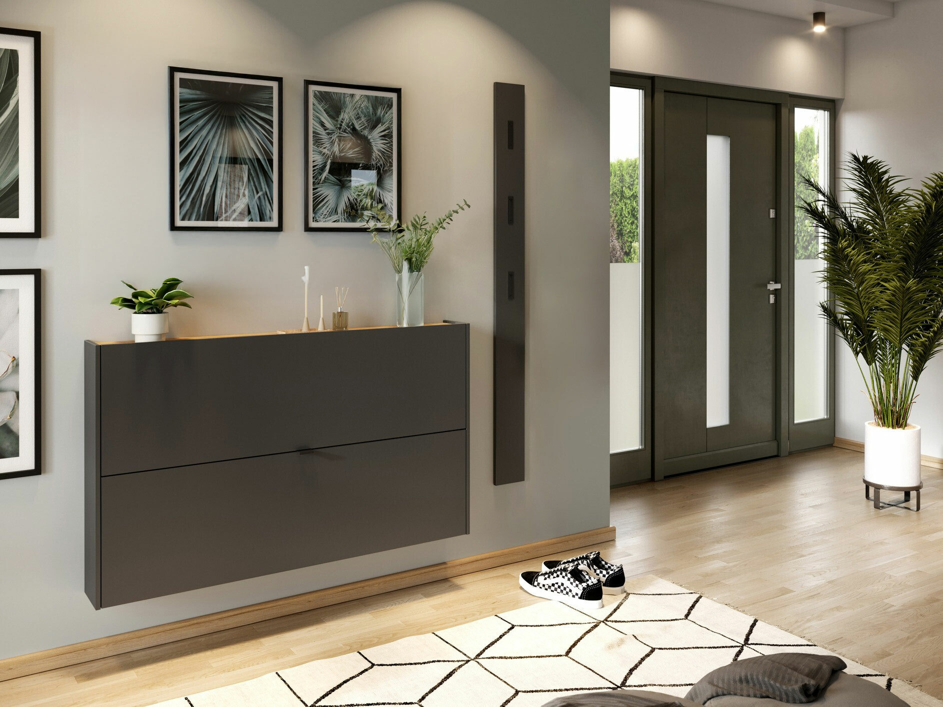 Σετ διαδρόμου Cirsale 109 (Γραφίτης + Navarra δρυς)