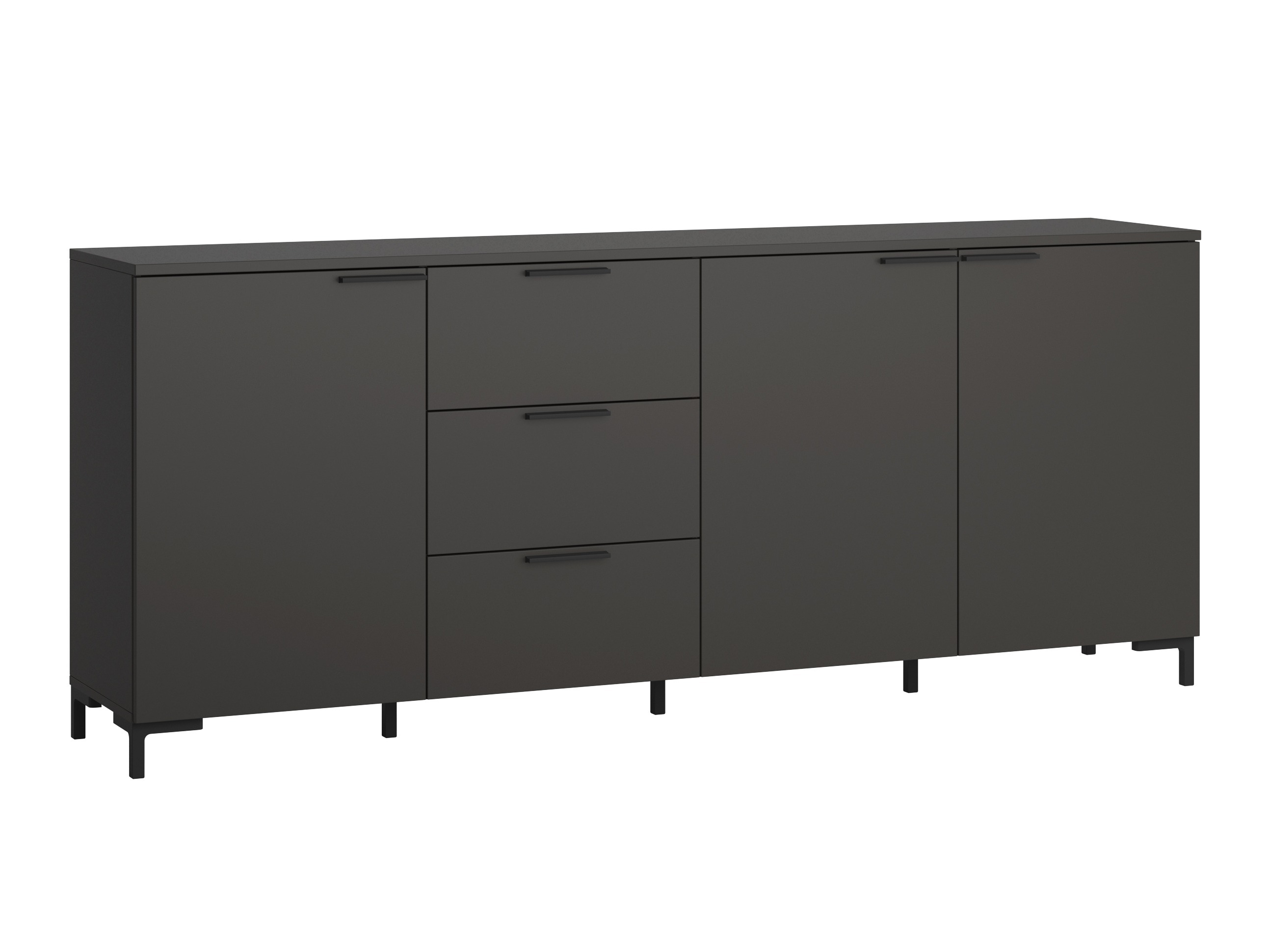 Chest of drawers Salnola 102 (Grey)