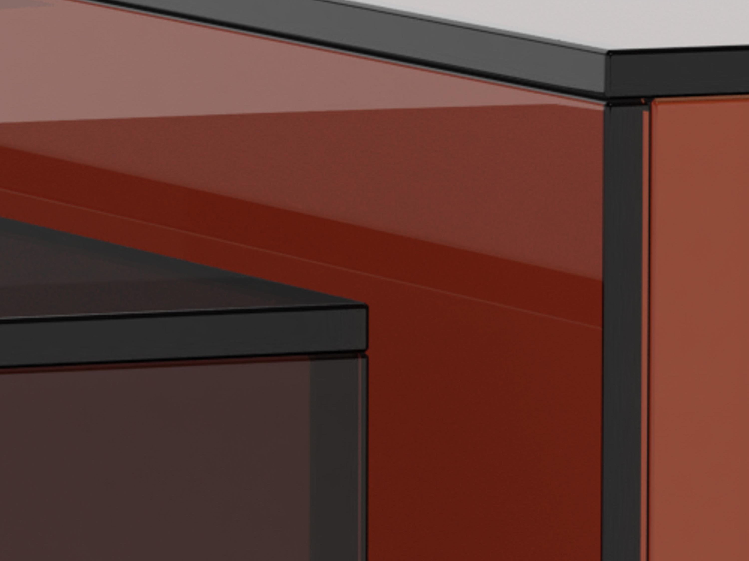 Σετ τραπεζιών σαλονιού Norsica 1007 (Καφέ)