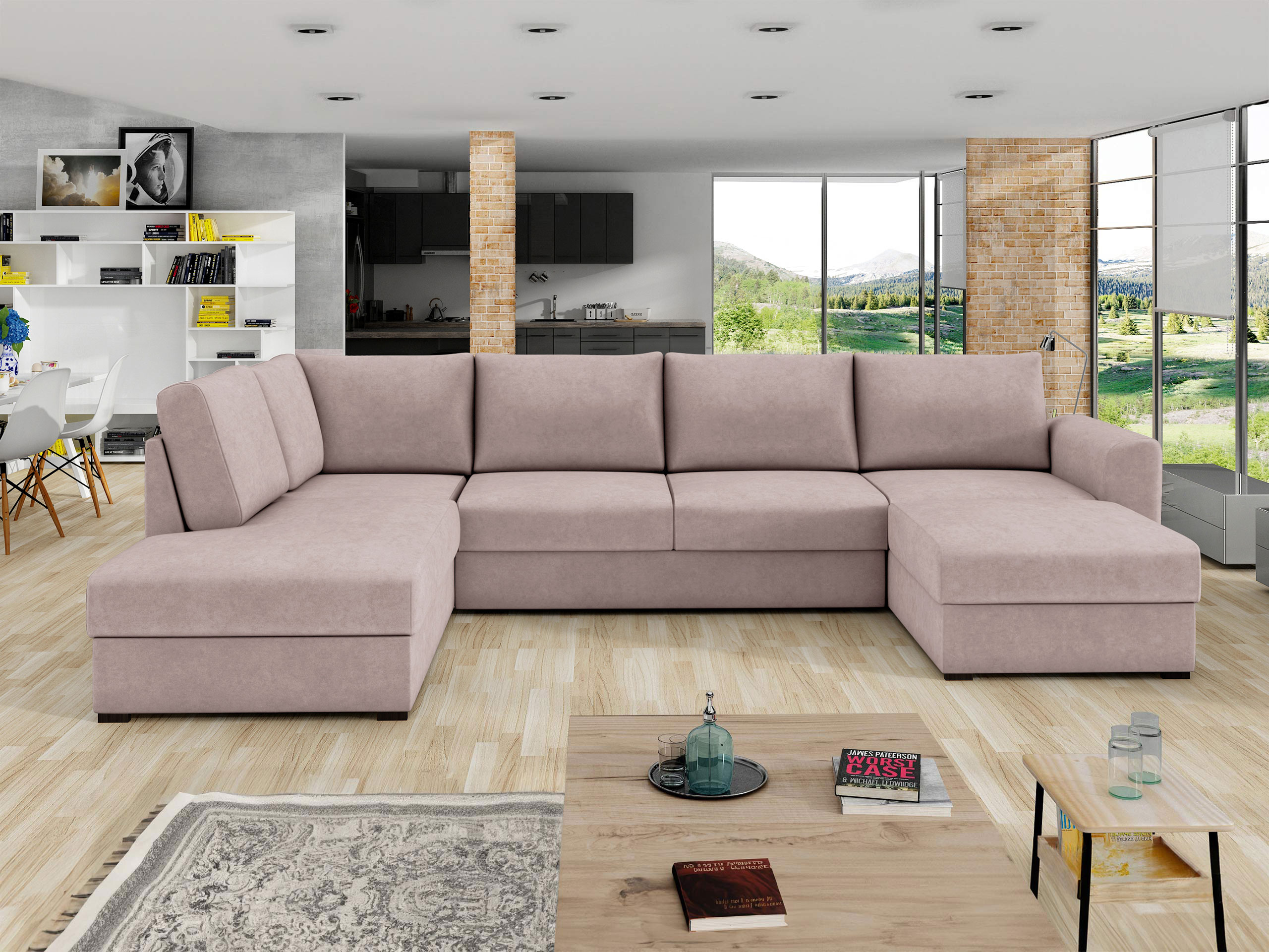 Γωνιακός Καναπές Comfivo Flumen (Zoya 03)