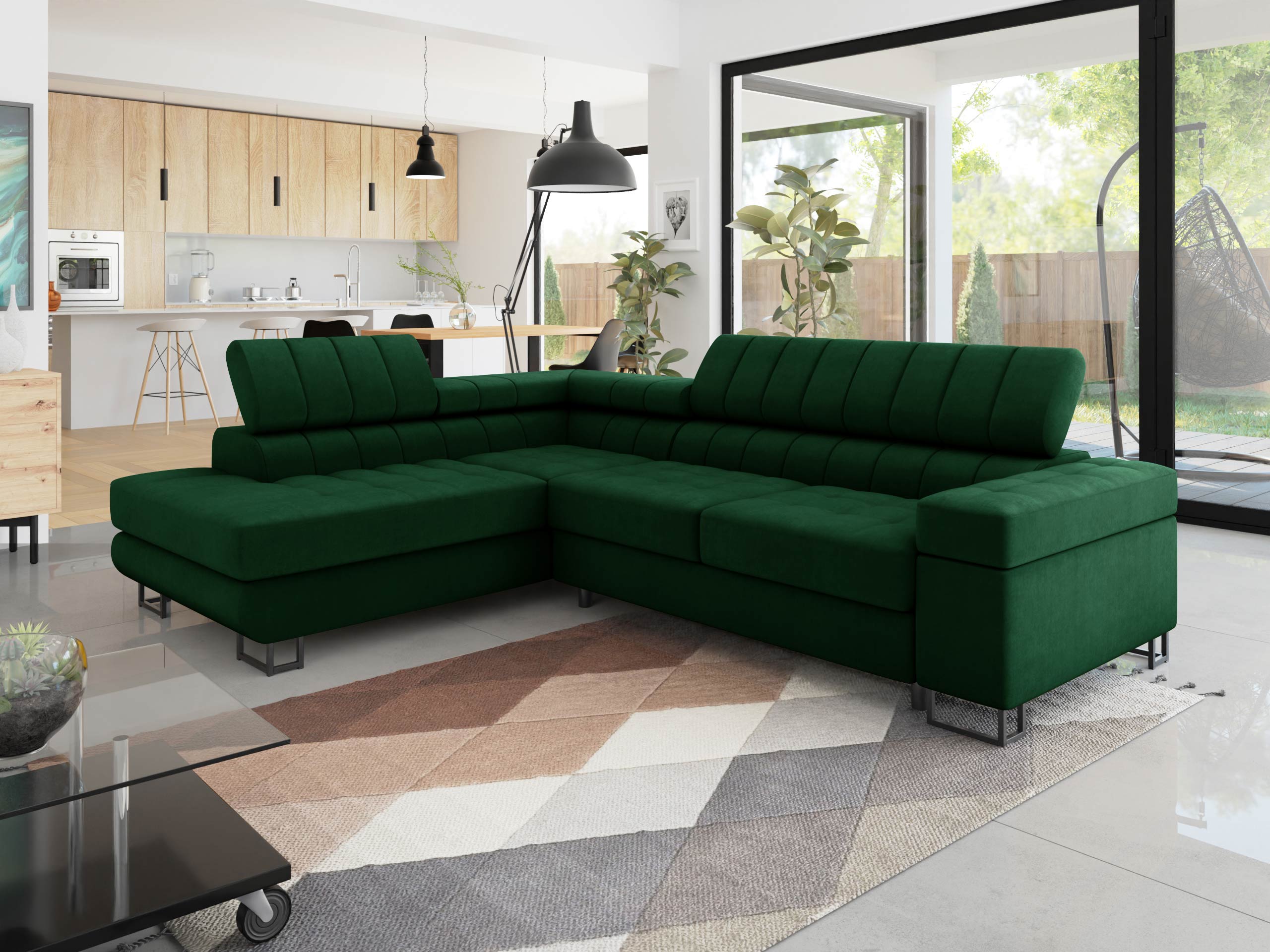 Corner sofa Comfivo Anima I (Piano 26)