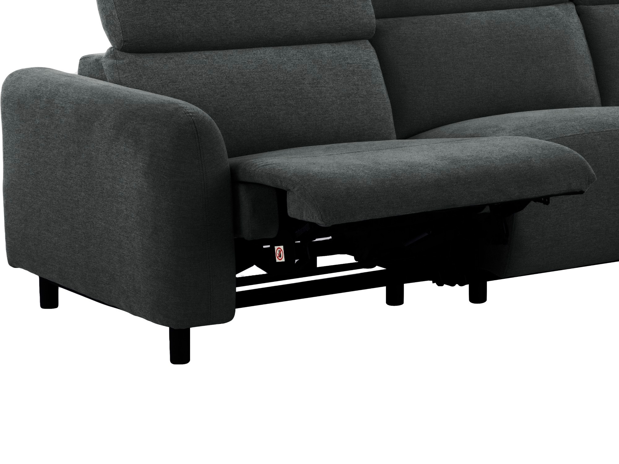 Corner sofa recliner Denton 1510 (Anthracite)