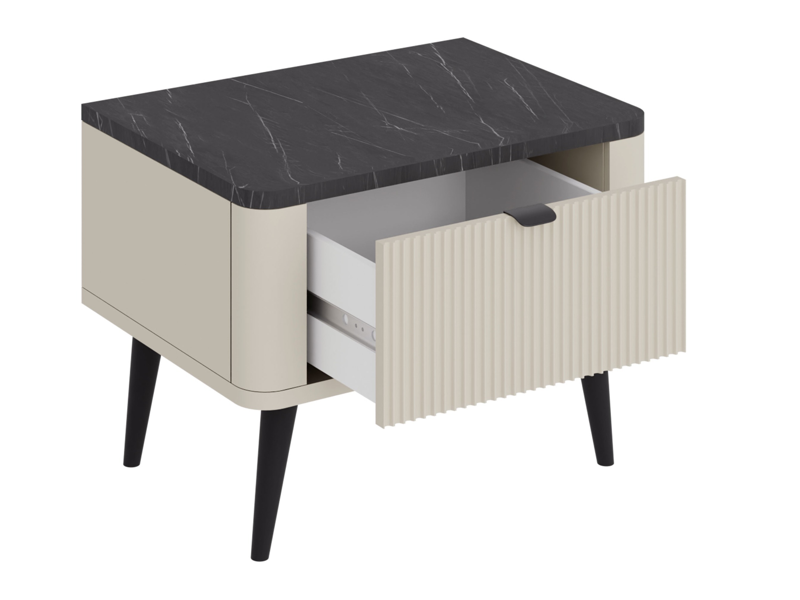 Κομοδίνο Lufela 116 (Κασμίρι + Καρυδί)