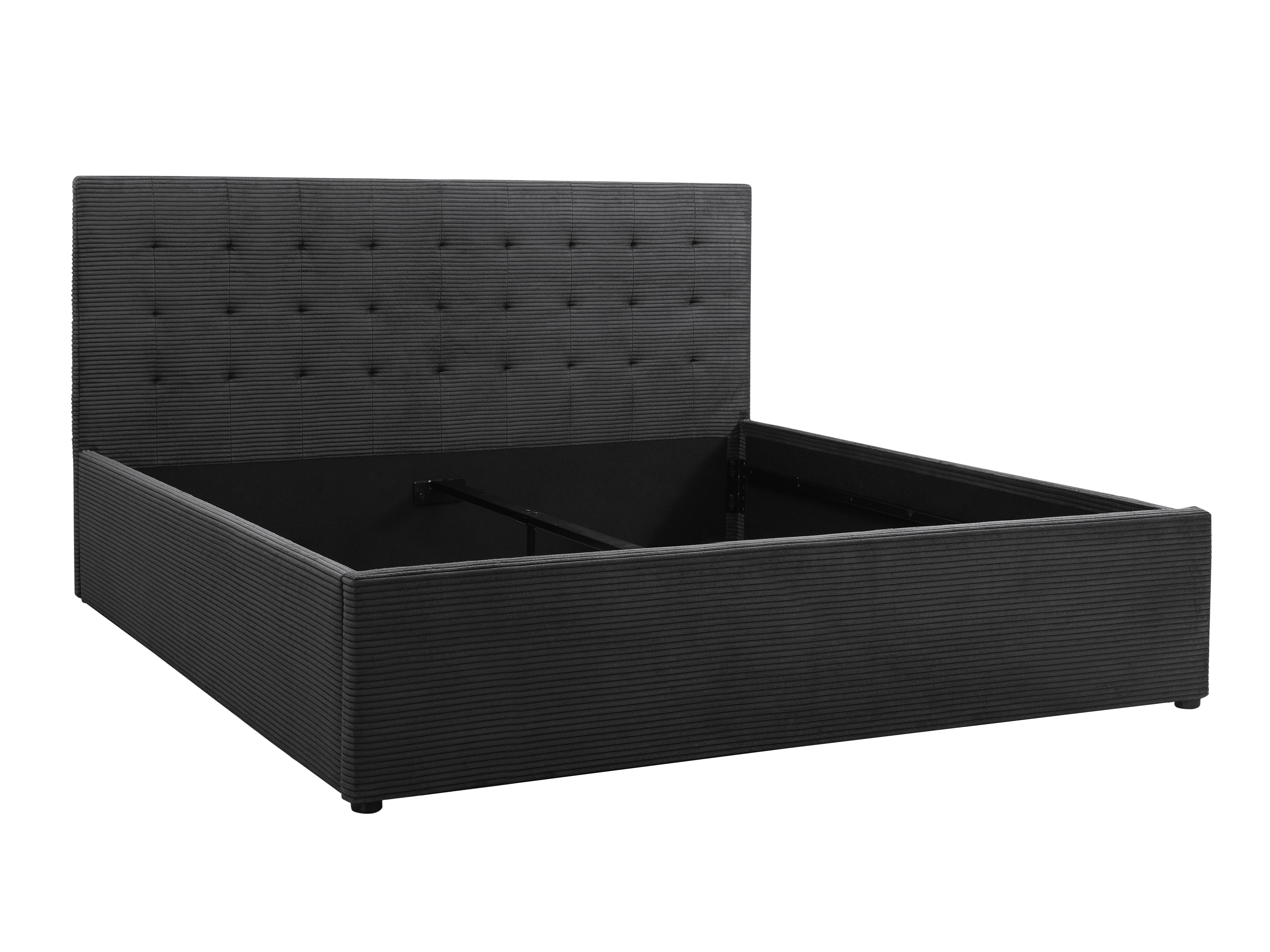 Κρεβάτι Denton 430 (Μαύρο)