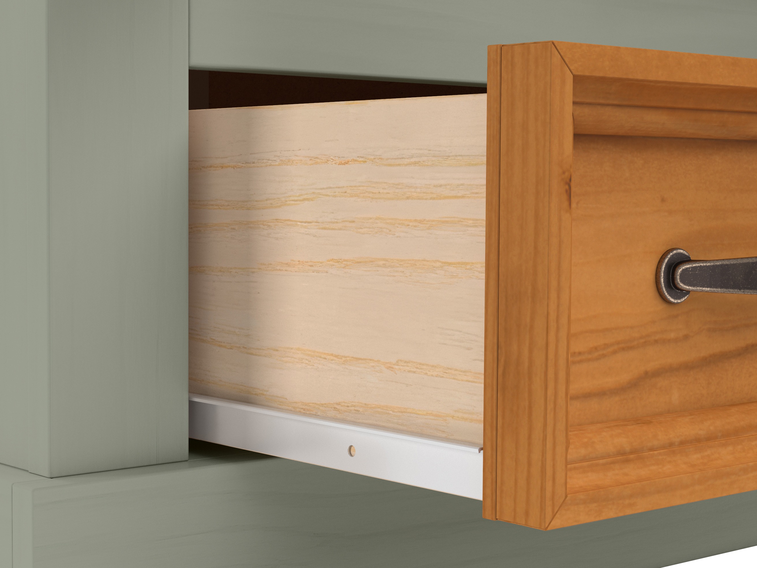 Ντουλάπα Tolelio 124 (Πράσινο + Πεύκο)