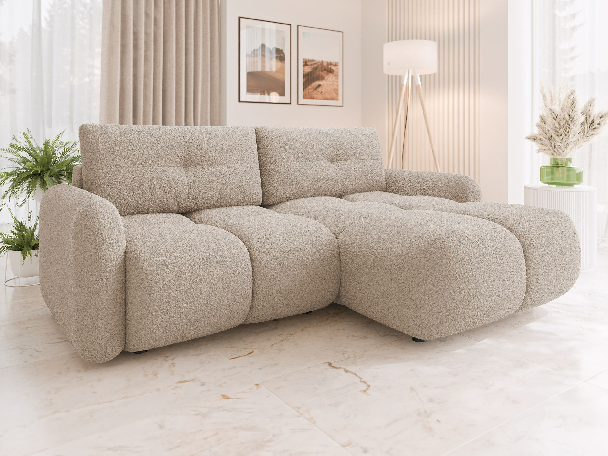 Γωνιακός Καναπές Clinton 101 (Lambi 06)