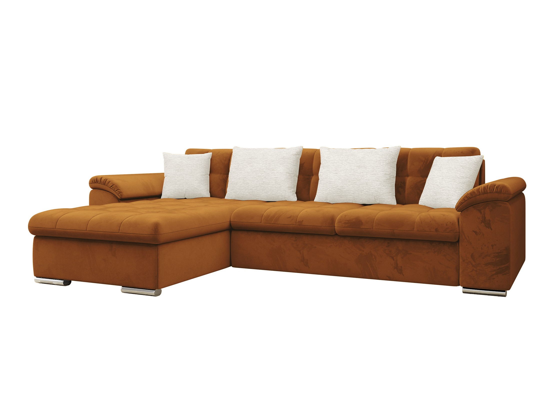 Corner sofa Comfivo Mica II (Piano 21 + Mokka 03)
